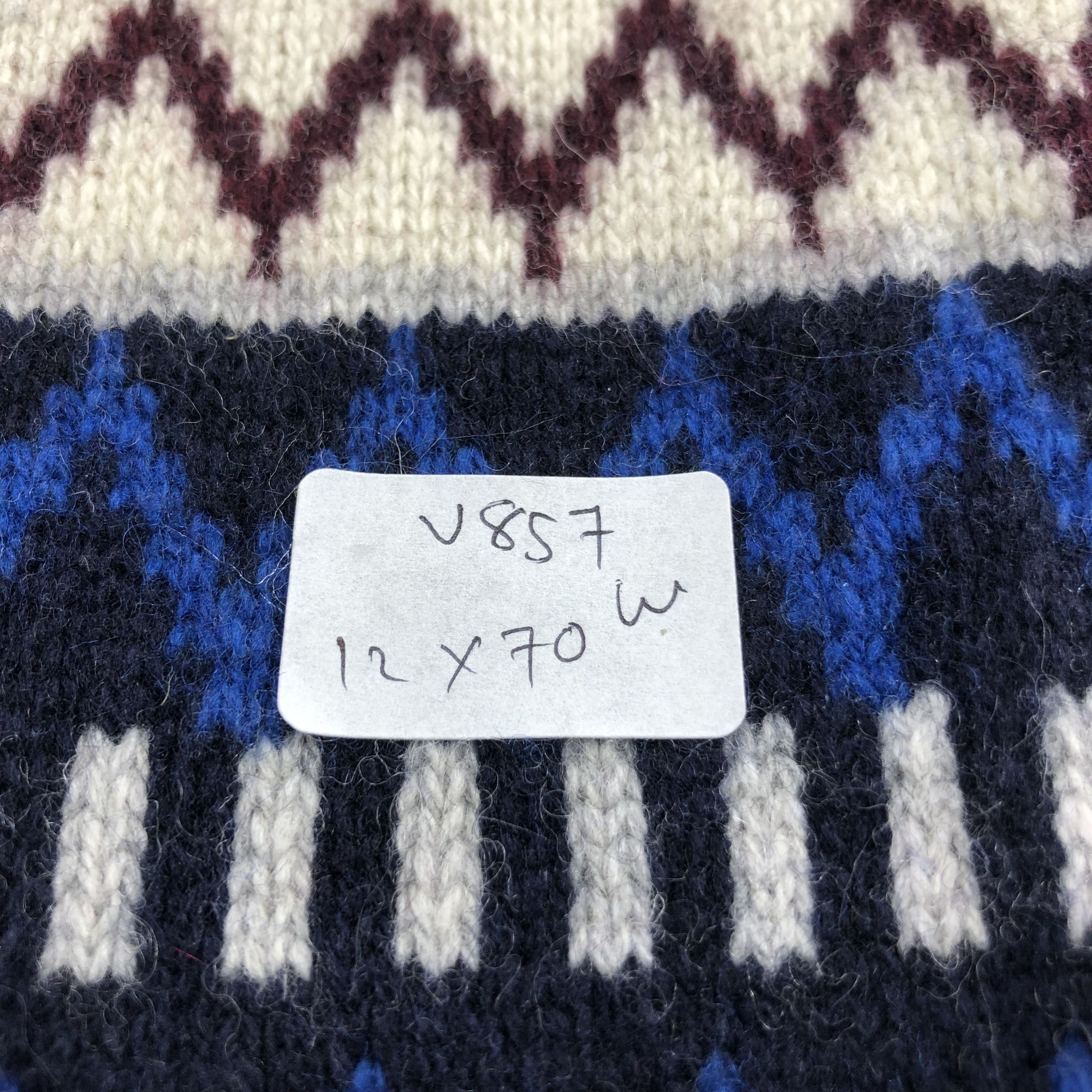Gap GAP Native Design Wool Scarf Muffler V857 Size ONE SIZE - 6 Thumbnail
