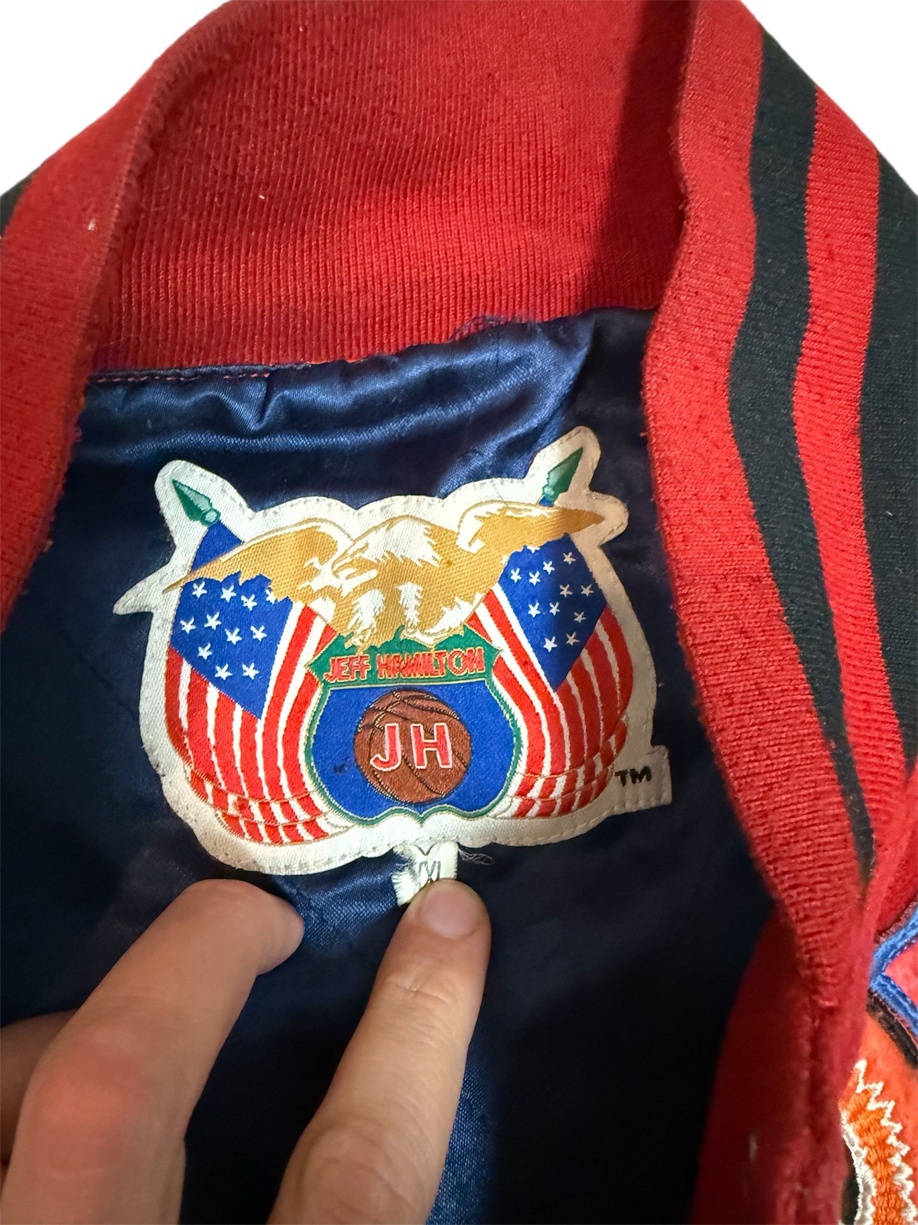 Jeff Hamilton Jeff Hamilton NBA Hardwood Classics Patch Varsity XXL Size US XXL / EU 58 / 5 - 3 Thumbnail