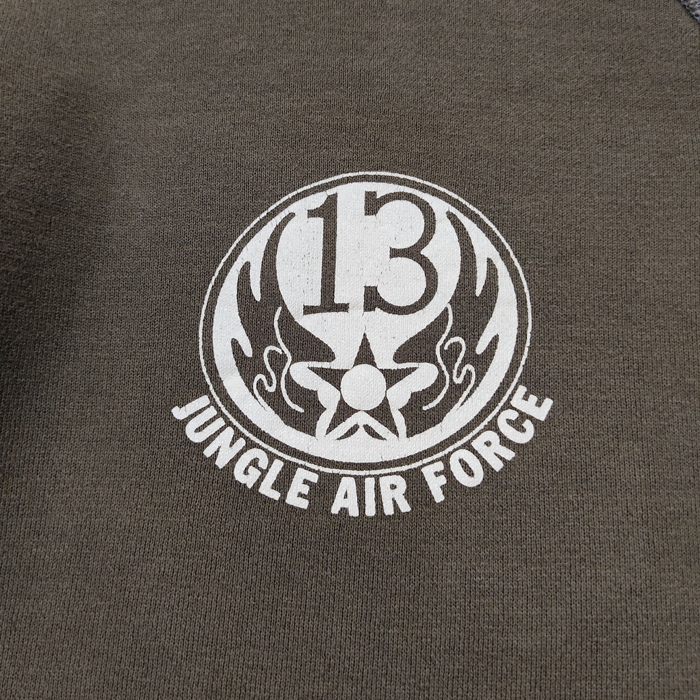 Buzz Rickson's Vintage 80s Buzz Rickson Jungle Air Force Sweatshirt Size US S / EU 44-46 / 1 - 6 Thumbnail