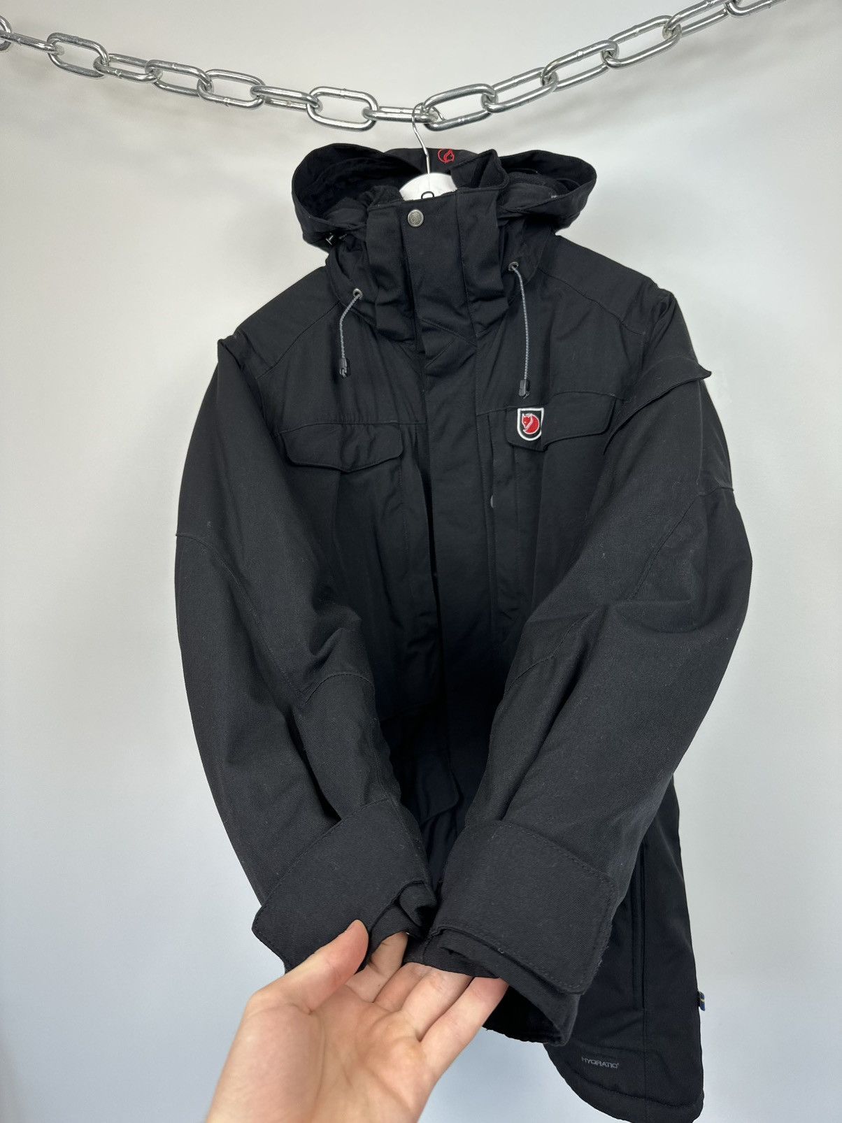 Fjallraven Vintage Fjallraven Rare Gorpcore Hydratic Yupik Parka Jacket Size US S / EU 44-46 / 1 - 8 Thumbnail