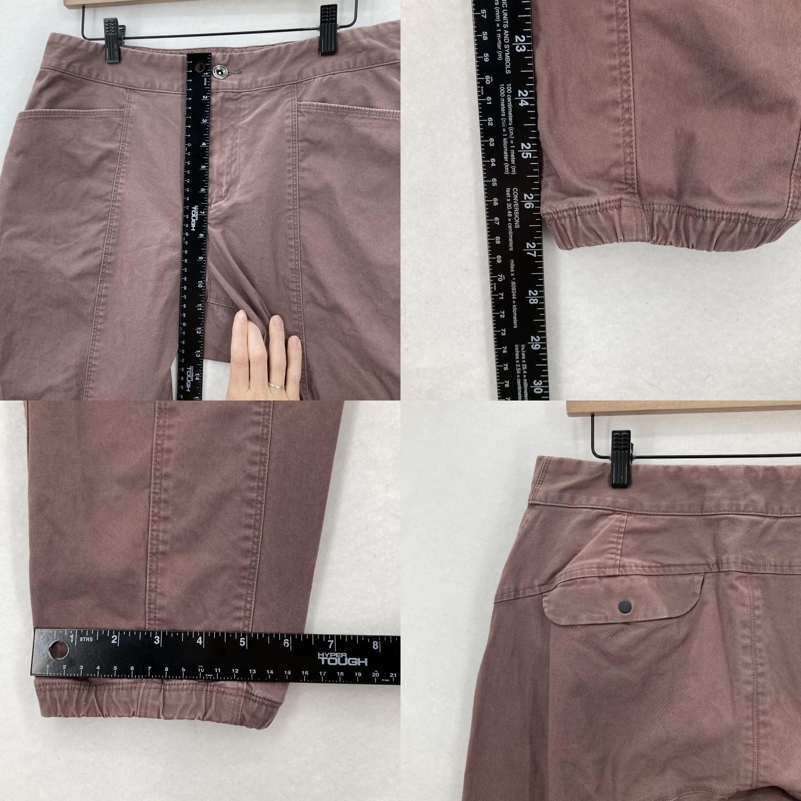 Mountain Hardwear Mountain Hardwear Pants Womens 8 Mauve Jogger Hiking Outdoor Travel Workwear Tapered Zip Pockets Stretch Casual Size 30" / US 8 / IT 44 - 8 Thumbnail