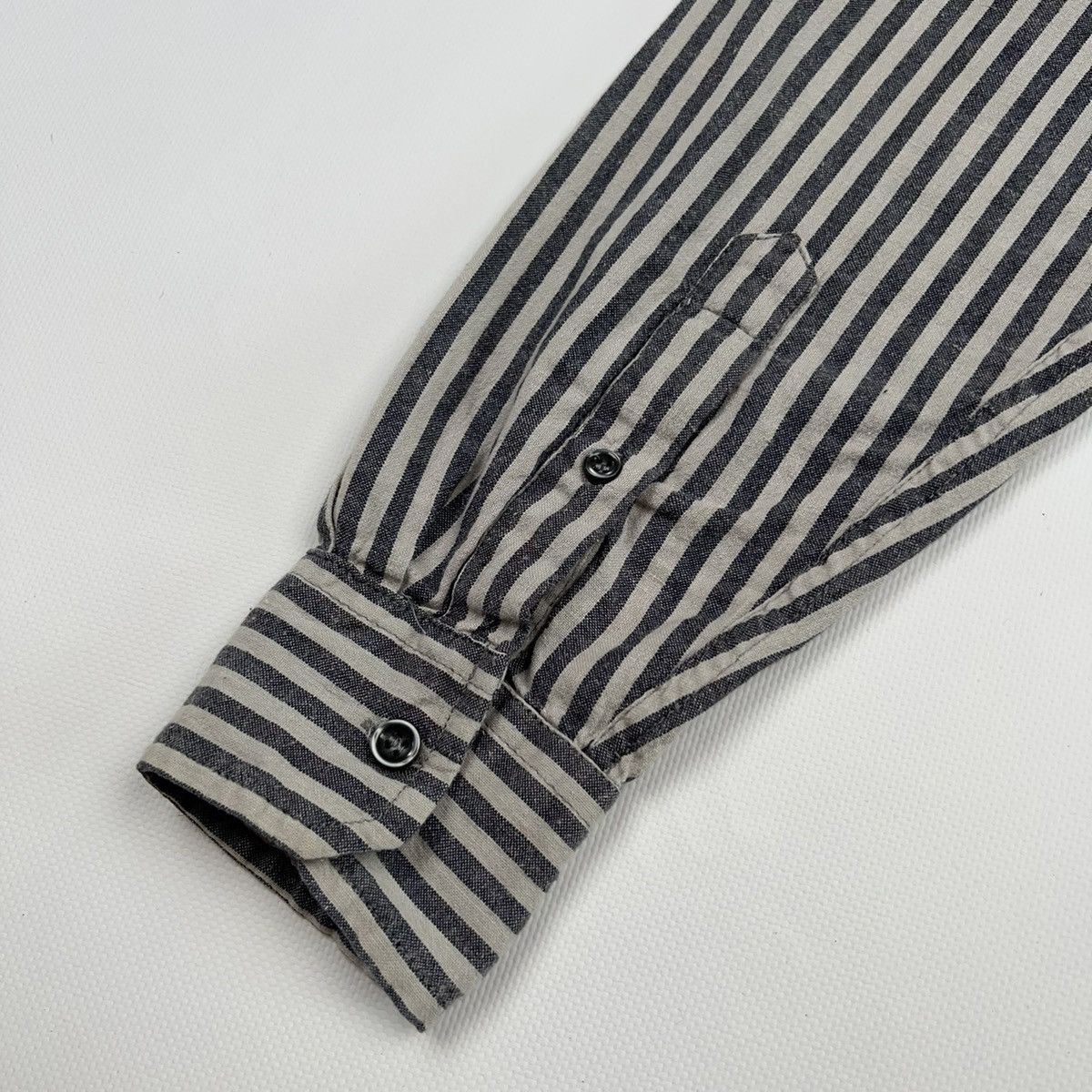 Isabel Marant Isabel Marant Etoile Stripped Gray Black Shirt Size XS / US 0-2 / IT 36-38 - 17 Thumbnail