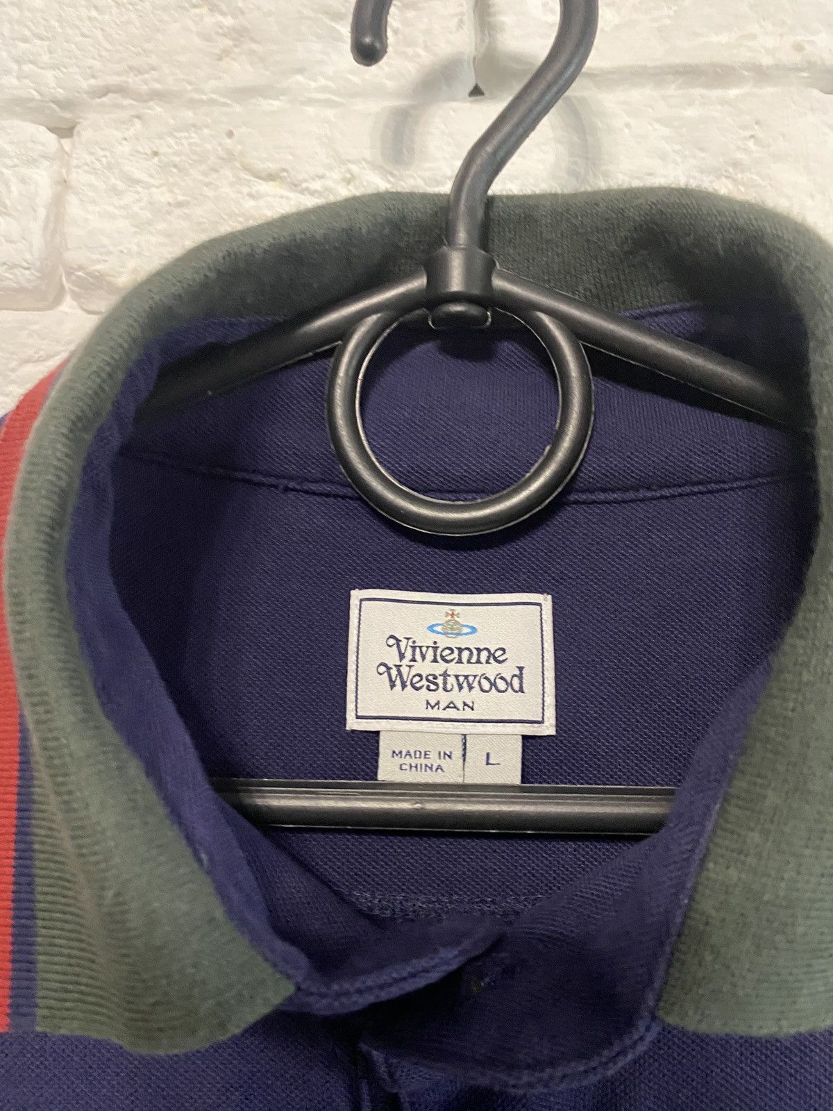 Designer × Vivienne Westwood Polo Vivienne Westwood Rare Size US L / EU 52-54 / 3 - 3 Thumbnail