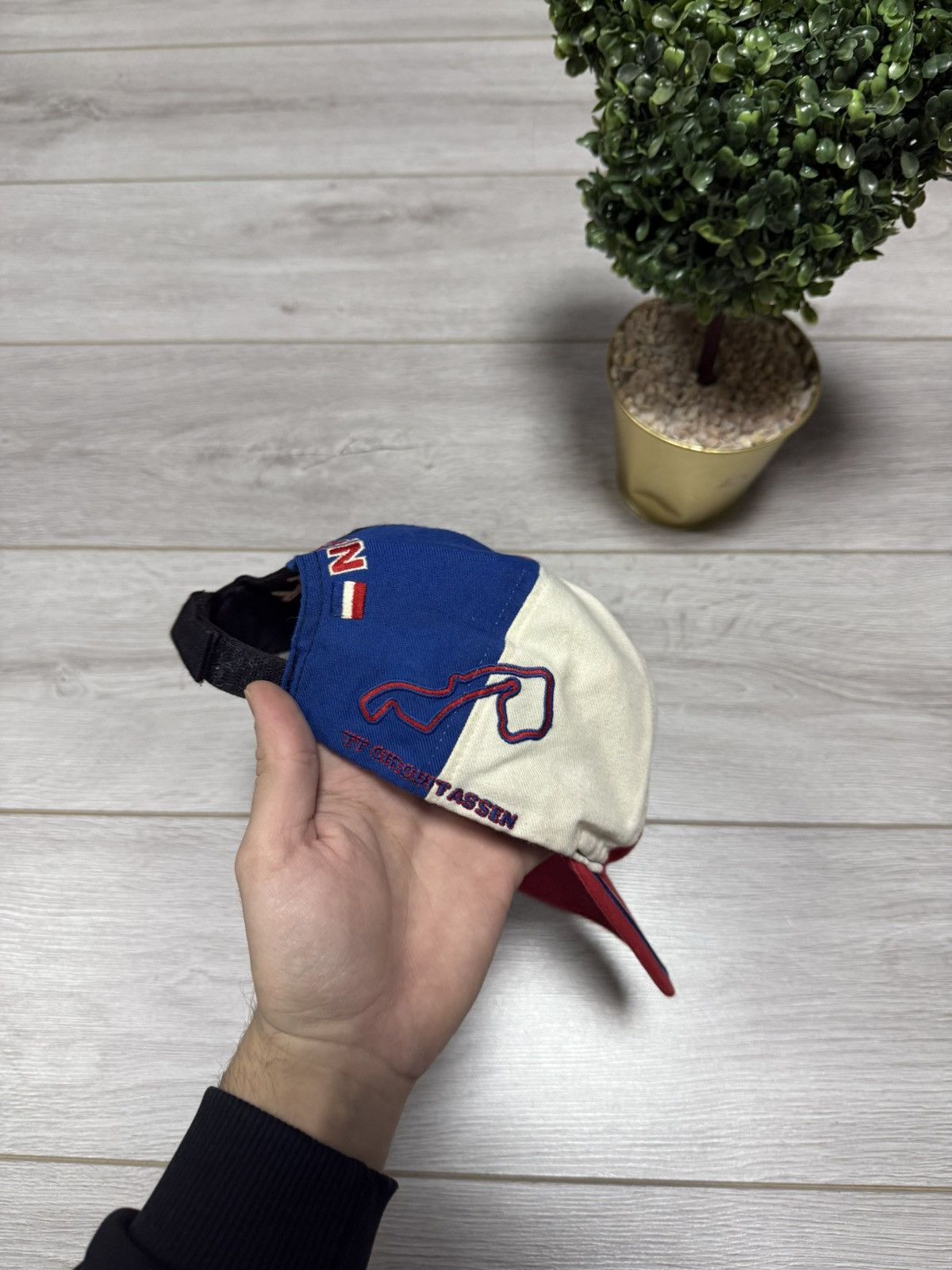 Honda TT Assen honda repsol Racing Vintage Moto spell out Cap Hat Size ONE SIZE - 5 Thumbnail