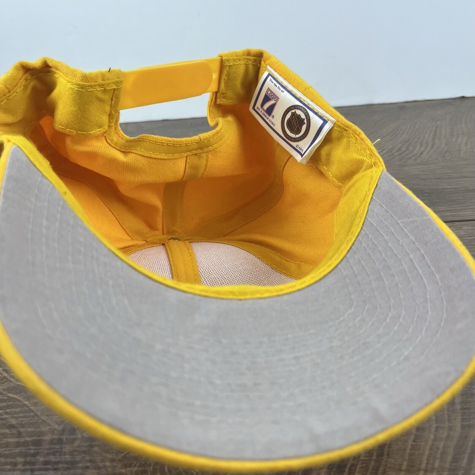Other Boston Bruins Yellow Hat NHL Yellow Cap Hat Adjustable Hat Y Size ONE SIZE - 13 Thumbnail