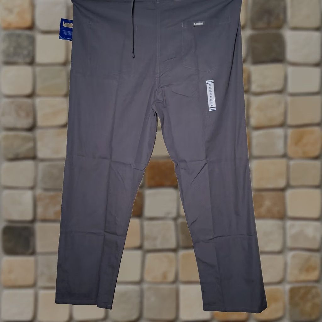 Vintage Landau Scrub Pants Men XL Gray Drawstring Workwear M113832 7602 STP M113832 7602 Landau Practitioner Medical Unisex Women XL Gray Pants Size US 36 / EU 52 - 1 Thumbnail