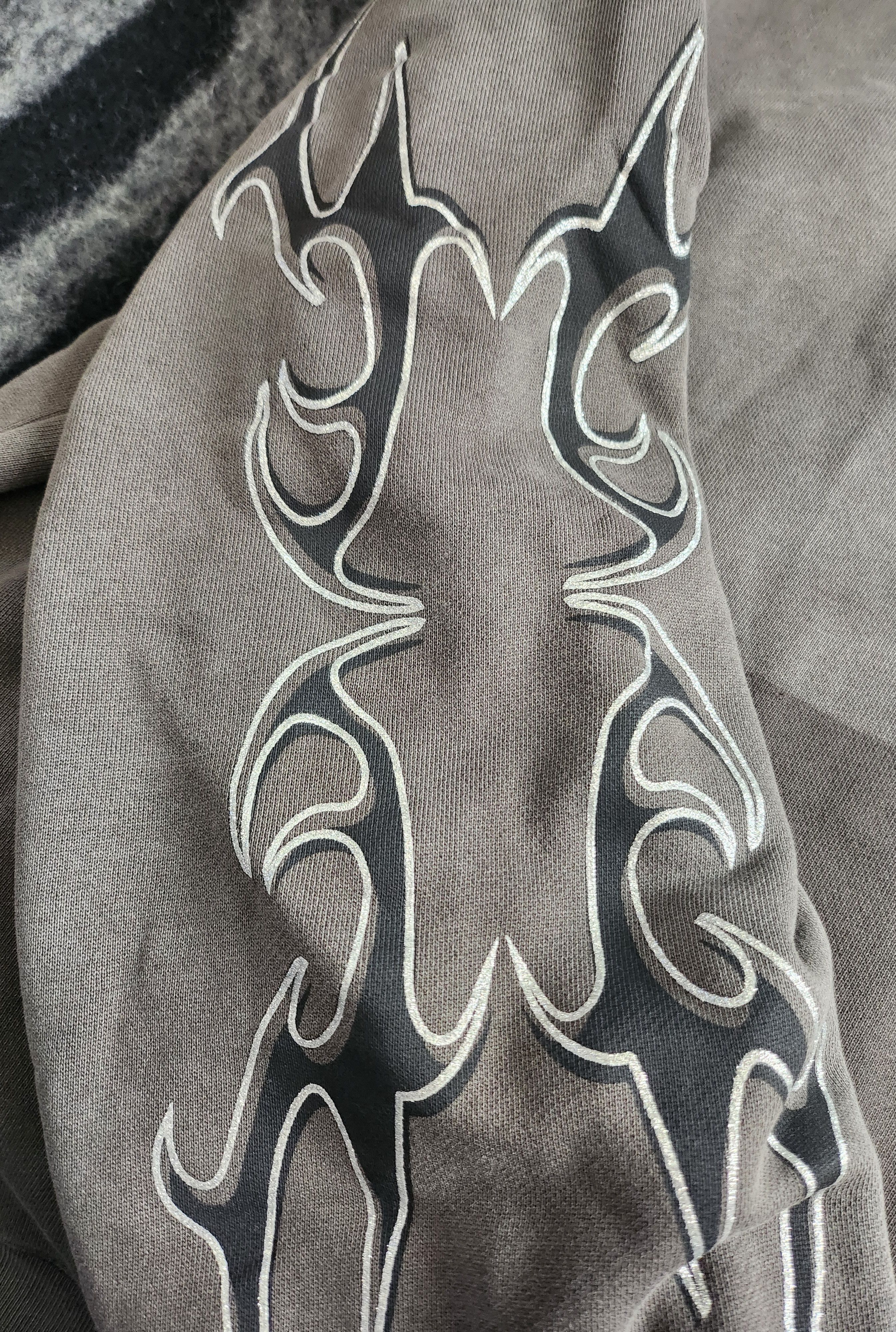 Other CEEC Glitter Layered Logo Print Distressed Hoodie Size US M / EU 48-50 / 2 - 8 Thumbnail