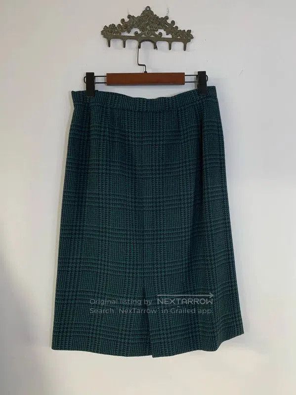 Burberry Burberry Green Wool Dress for Women. Size L / US 10 / IT 46 - 7 Thumbnail