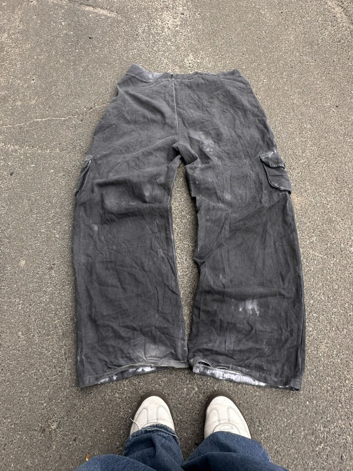 Japanese Brand Baggy Cargo Y2K Multipocket Jeans Size US 32 / EU 48 - 4 Thumbnail