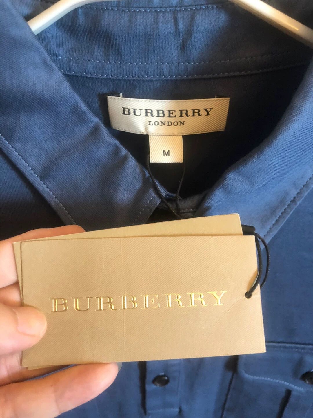 Burberry Burberry London Polo Short Sleeve T-Shirt M NWT Authentic Size US M / EU 48-50 / 2 - 3 Thumbnail