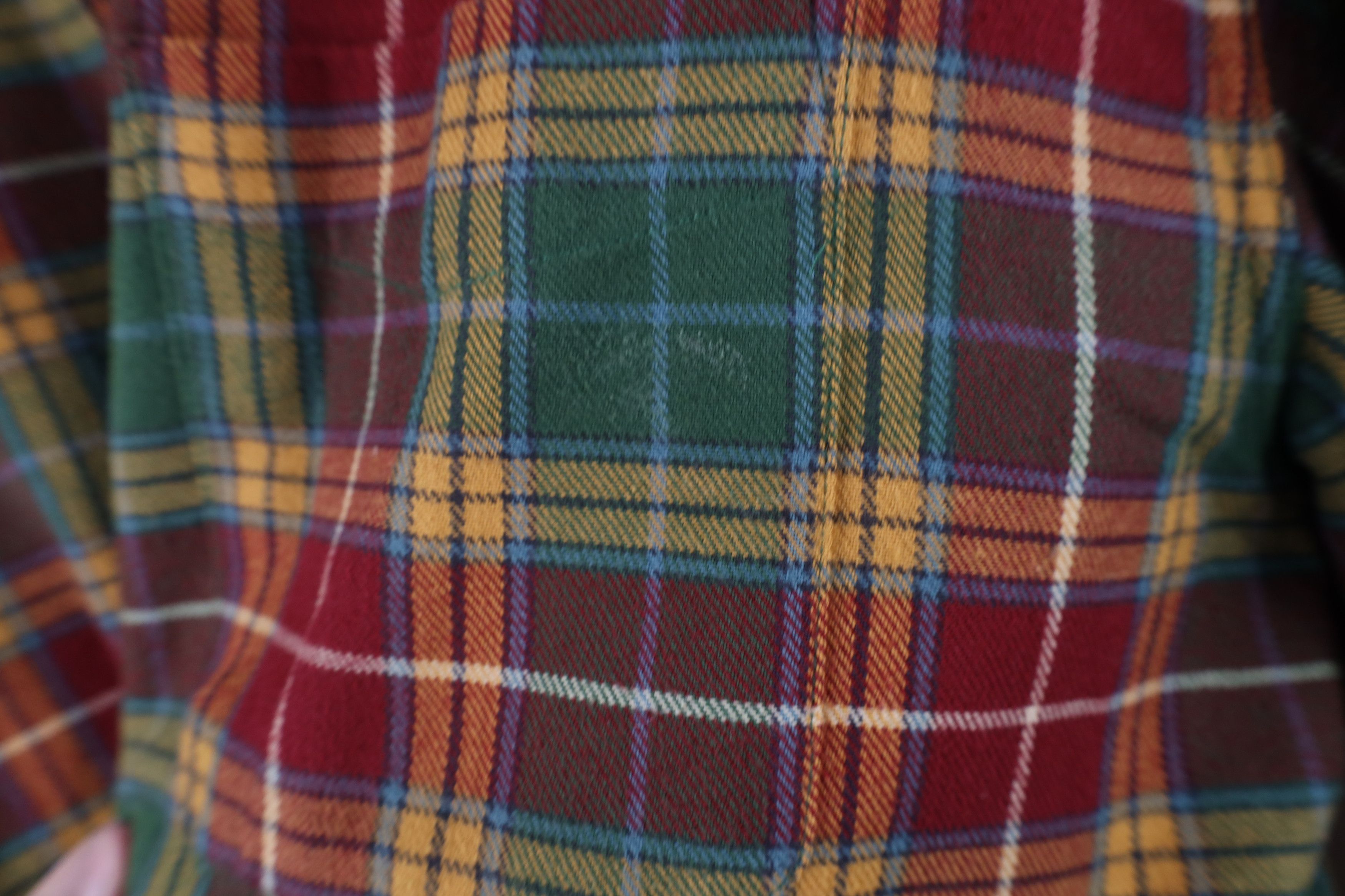 L.L. Bean Vintage LL Bean Flannel Collared Button Down Shirt Plaid Size US L / EU 52-54 / 3 - 5 Thumbnail