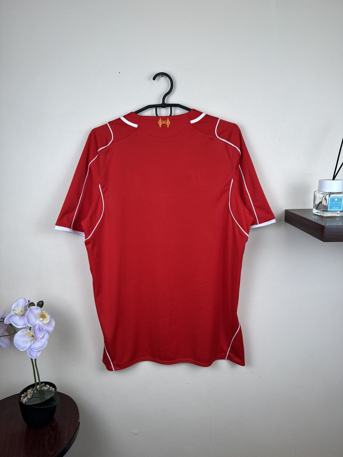 Warrior Warriors L. F. C. Liverpool Jersey 2014-2015 Soccer Red M Size US M / EU 48-50 / 2 - 2 Thumbnail