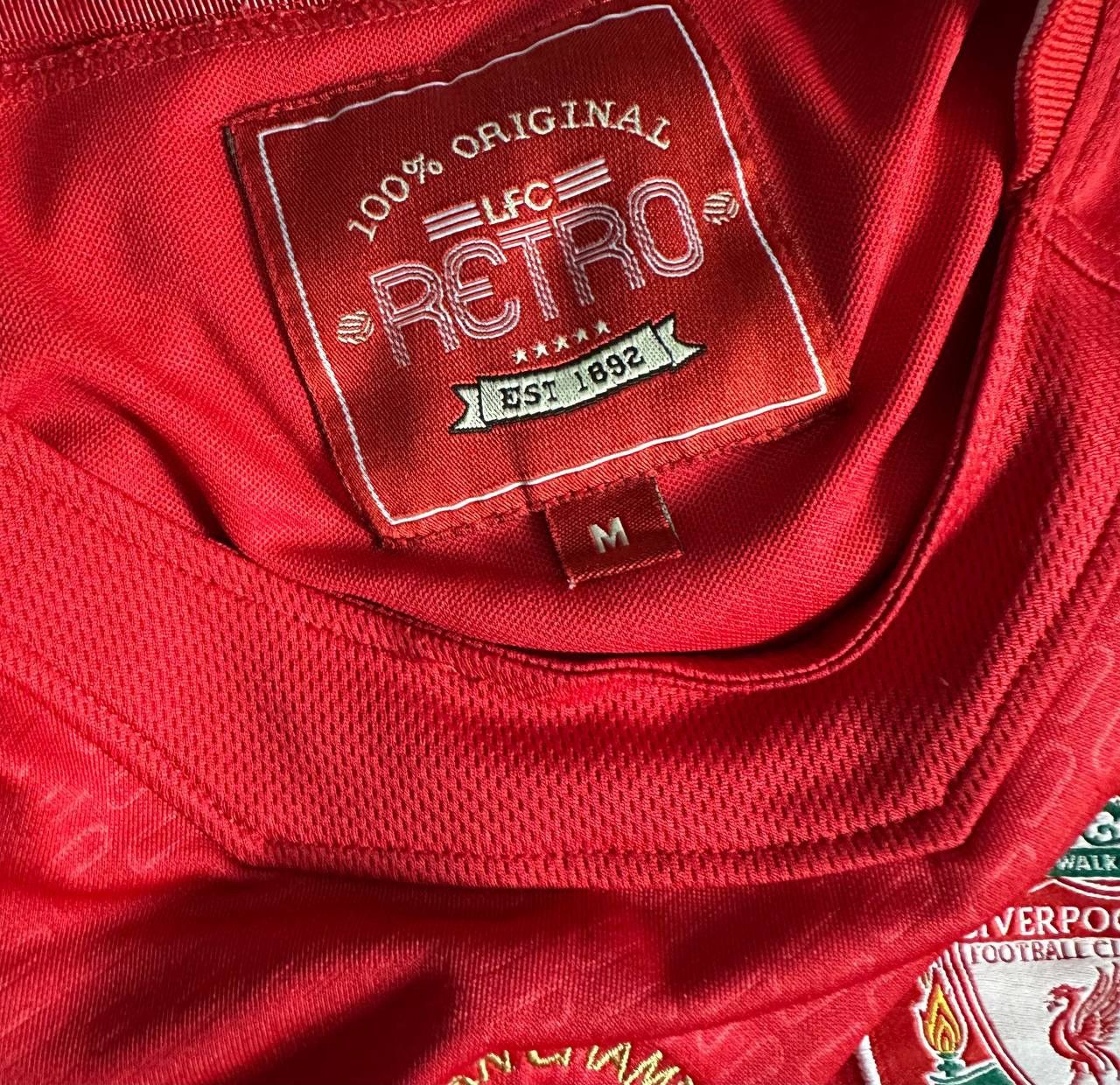 Vintage Liverpool FC 2005 Retro Champions League Soccer Jersey Size US M / EU 48-50 / 2 - 7 Thumbnail