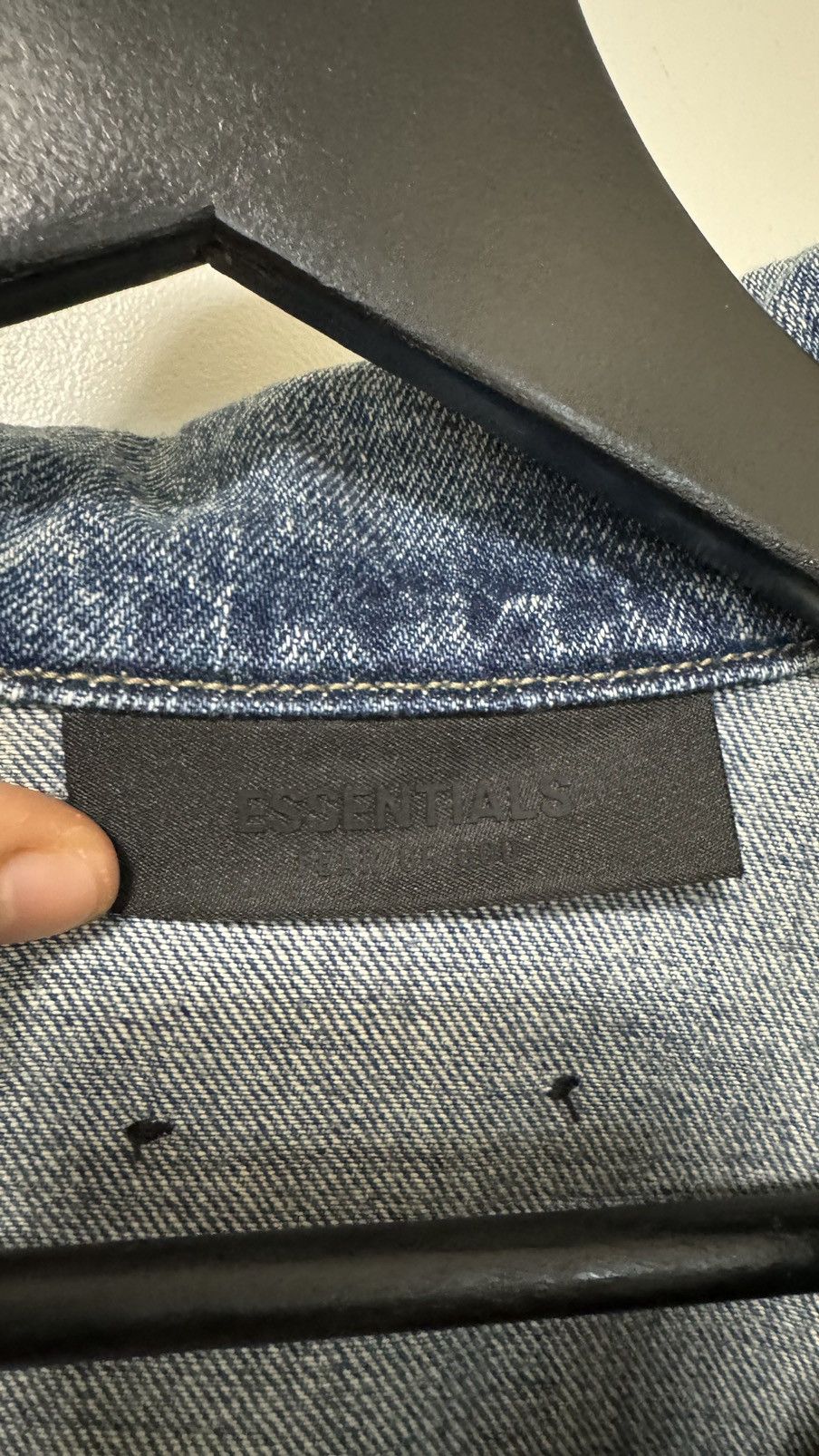 Fear of God Essentials Denim Jacket Size US XS / EU 42 / 0 - 5 Thumbnail