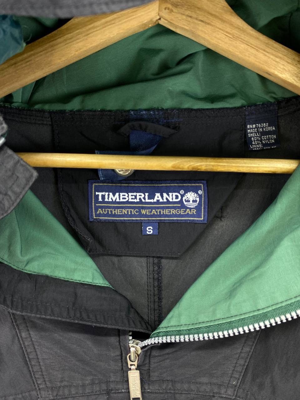 Timberland Vintage Timberland WeatherGear Half Zipper Anorak Jacket Size US S / EU 44-46 / 1 - 6 Thumbnail