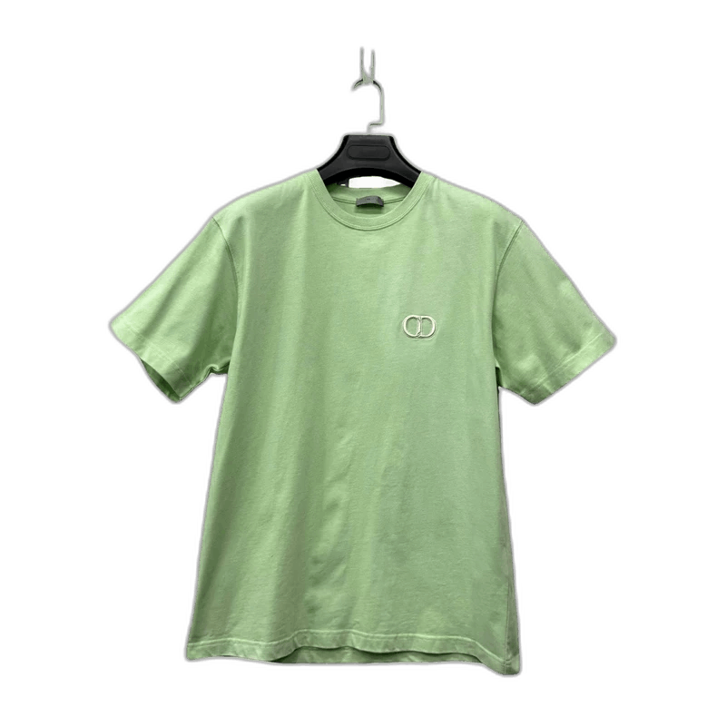 Dior Dior Mint Green Logo Short Sleeve Tee Size US M / EU 48-50 / 2 - 1 Thumbnail