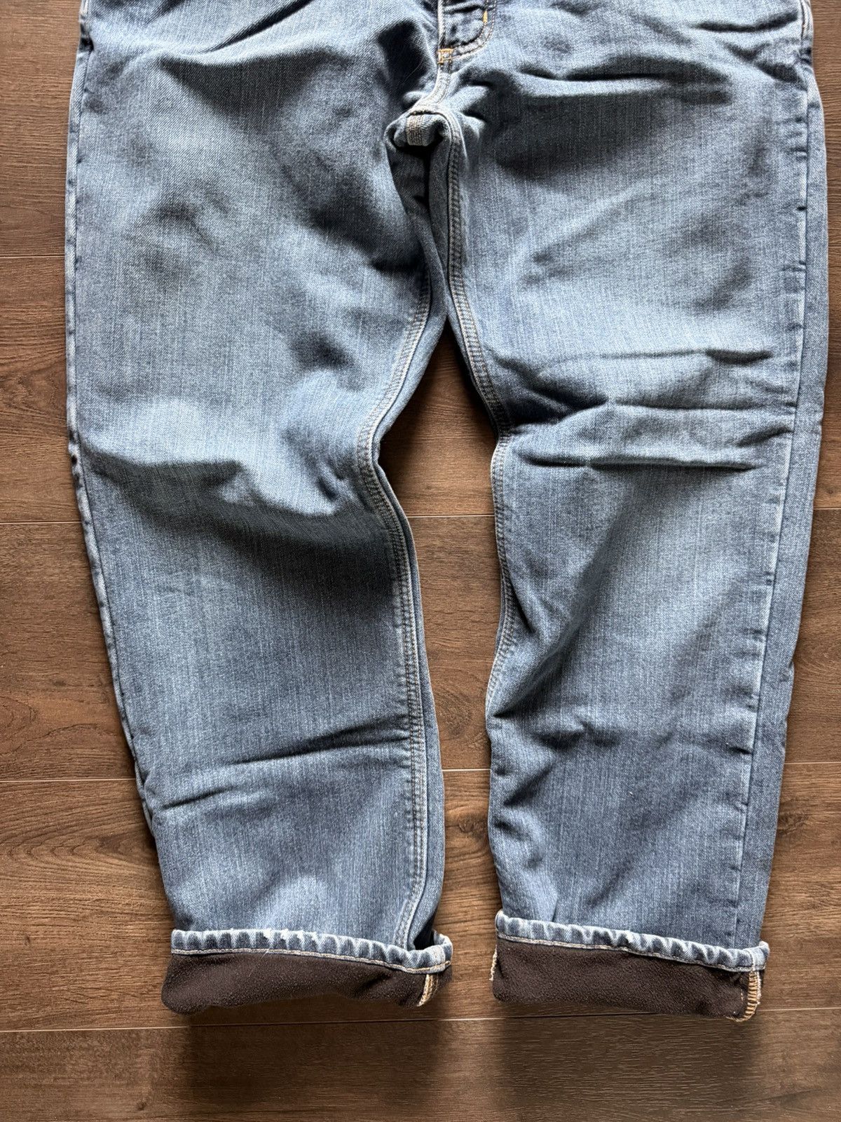 Carhartt Vintage Fleece Lined Carhartt Jeans / Pants Size US 35 - 5 Thumbnail