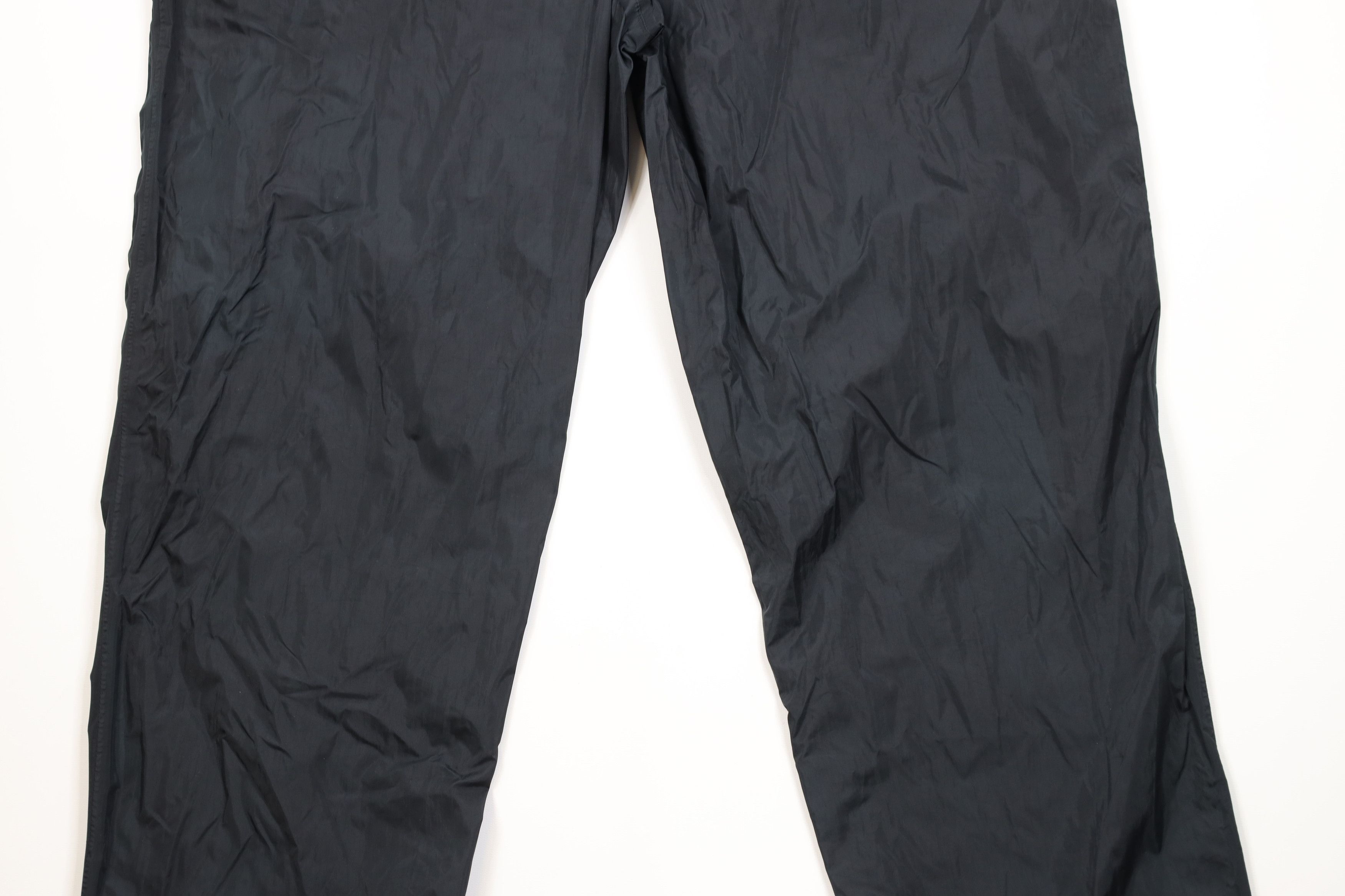 Vintage Vintage 90s Streetwear Windbreaker Rain Pants Black Nylon Size US 40 / EU 56 - 11 Thumbnail