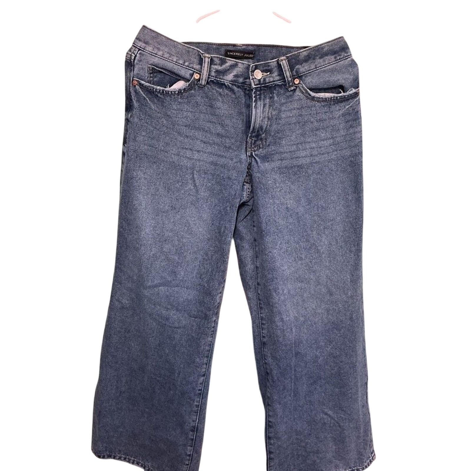Other Sincerely Jules Straight-Leg Jeans | Medium Wash | Size 5 Size 32" / US 10 / IT 46 - 1 Thumbnail