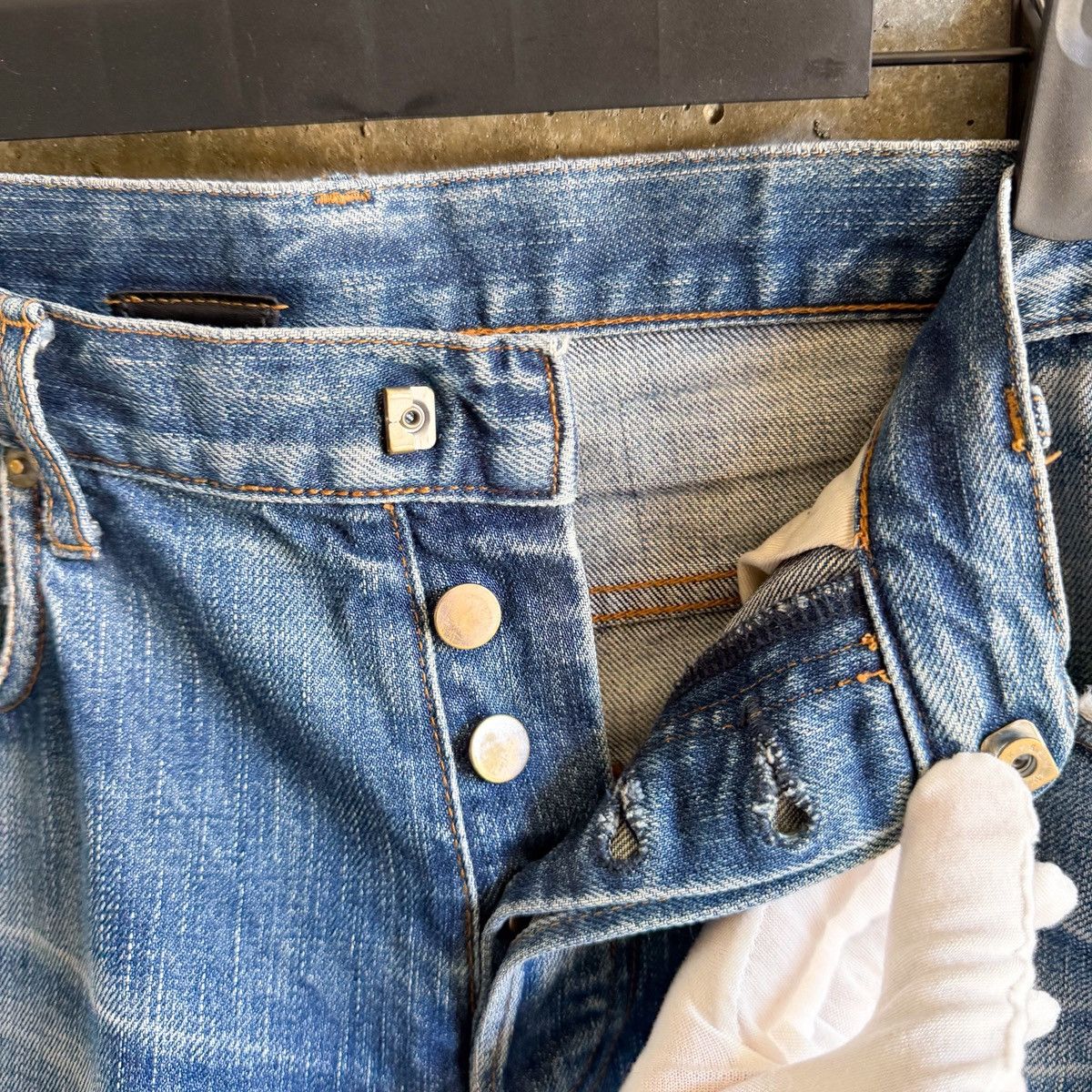 Dior Dior Homme AW06 Clawmark MIJ Repair Denim By Hedi Slimane Size US 32 / EU 48 - 6 Thumbnail
