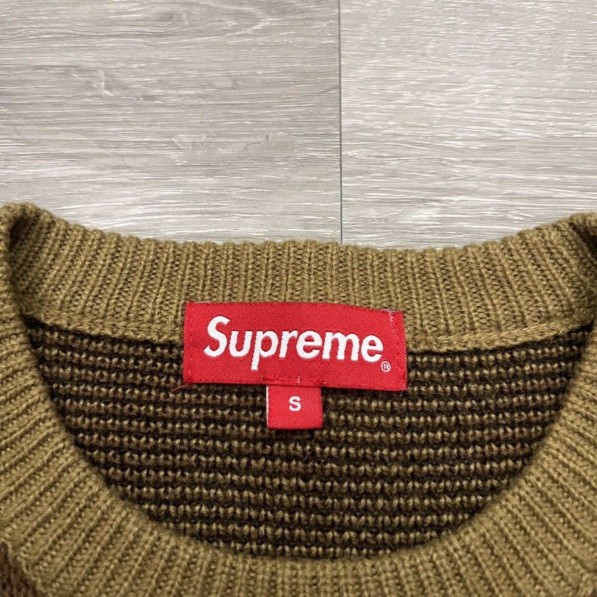 Supreme Supreme Camo Knit Sweater Size US S / EU 44-46 / 1 - 5 Thumbnail