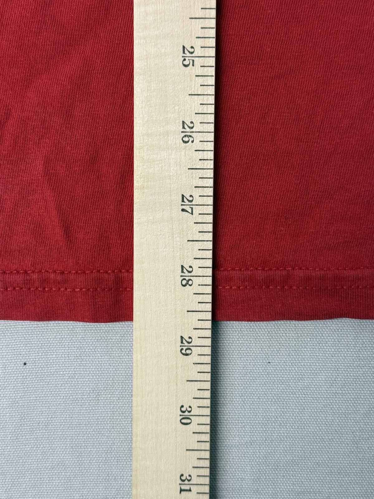 Russell Athletic VTG Russell Athletic Mens Blank Red T-shirt Cotton Pocket M Size US M / EU 48-50 / 2 - 5 Thumbnail