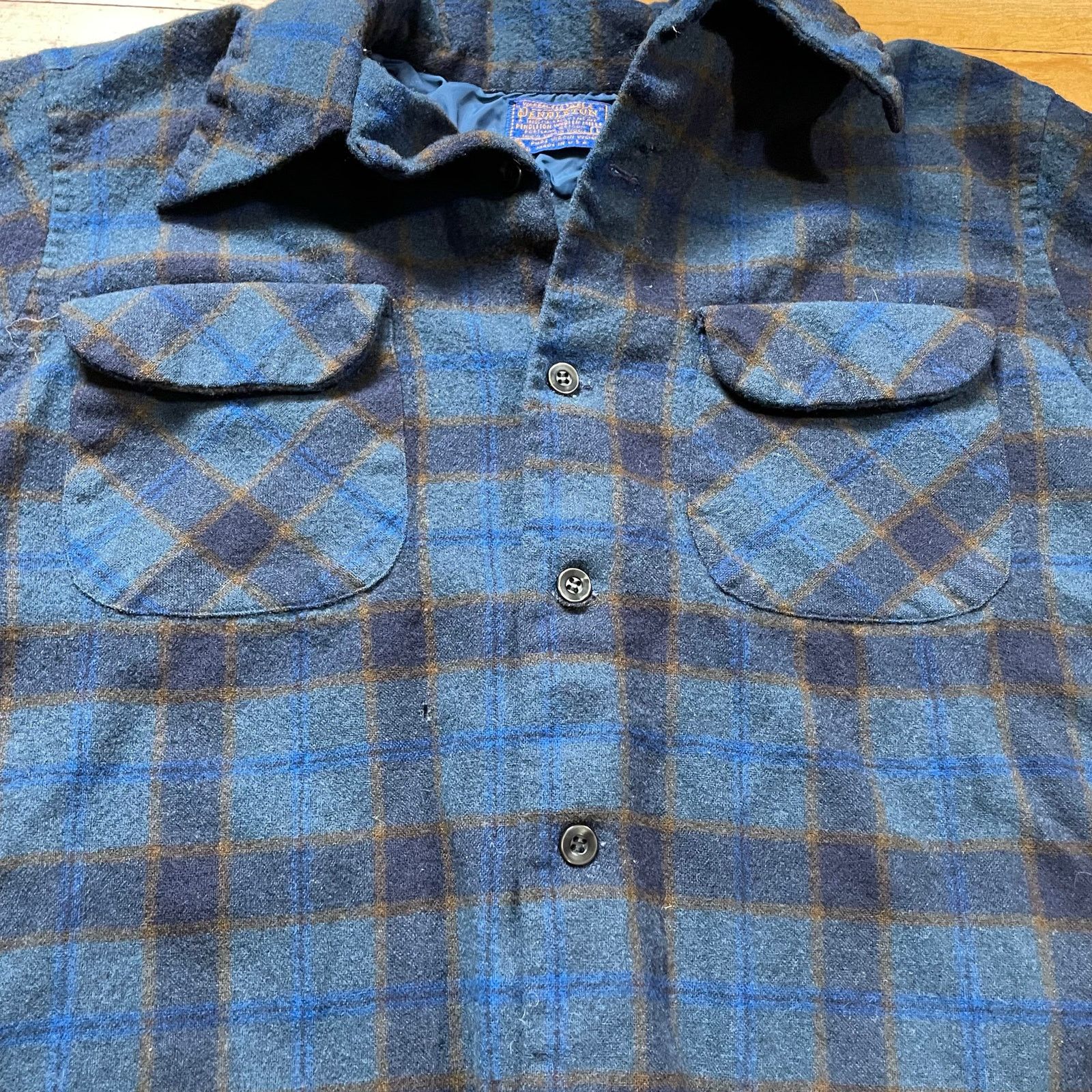 Pendleton Pendleton Wool Board Shirt Made in USA Plaid Flannel L Size US L / EU 52-54 / 3 - 2 Thumbnail
