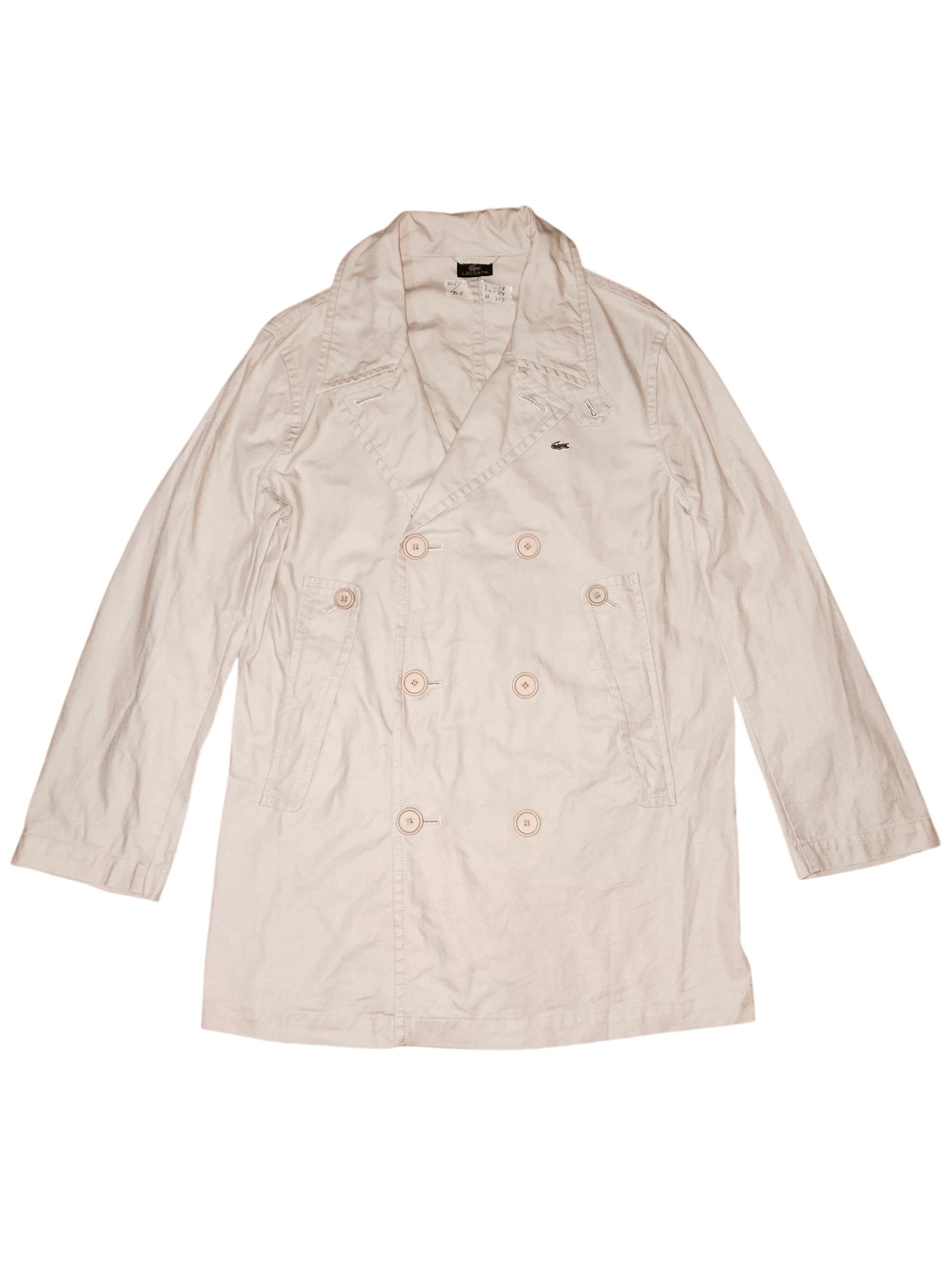 Lacoste LACOSTE Trench Coat Size US L / EU 52-54 / 3 - 1 Thumbnail