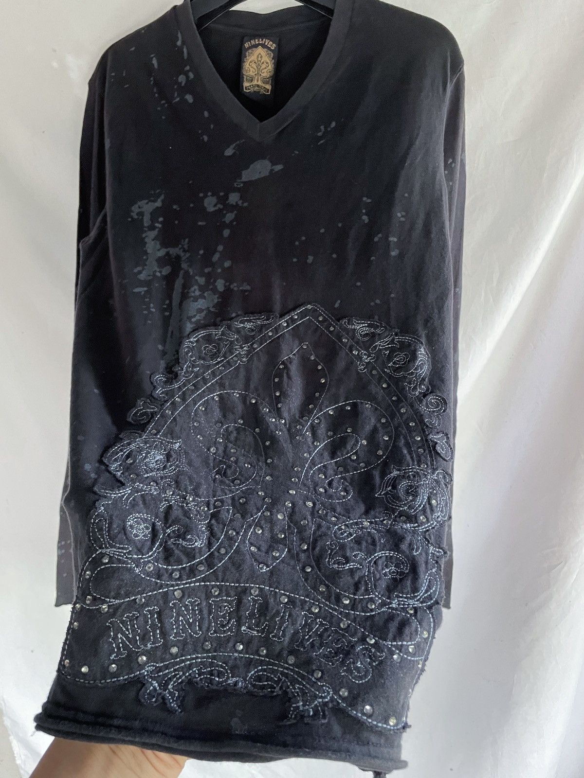 Isamu Katayama Backlash NINELIVES BLACK GOTHIC LONG SLEEVE Size US L / EU 52-54 / 3 - 1 Thumbnail