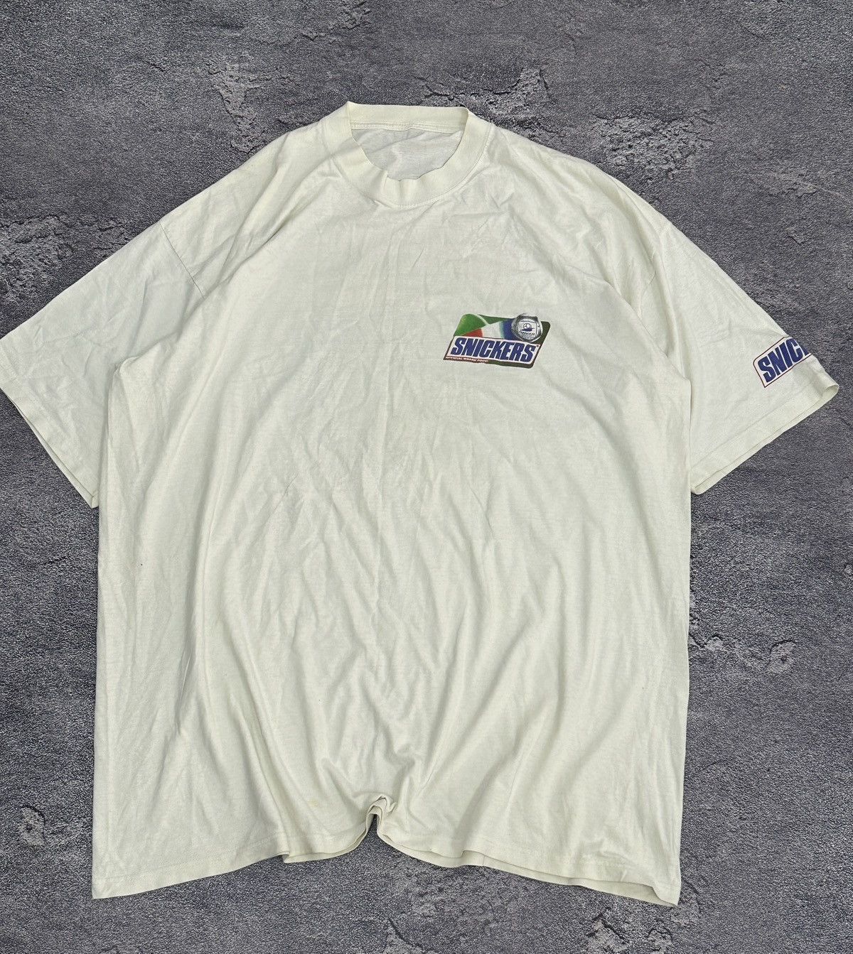 Vintage Vintage Frace 1998 Football World Cup Snickers Very Rare Size US XXL / EU 58 / 5 - 3 Thumbnail