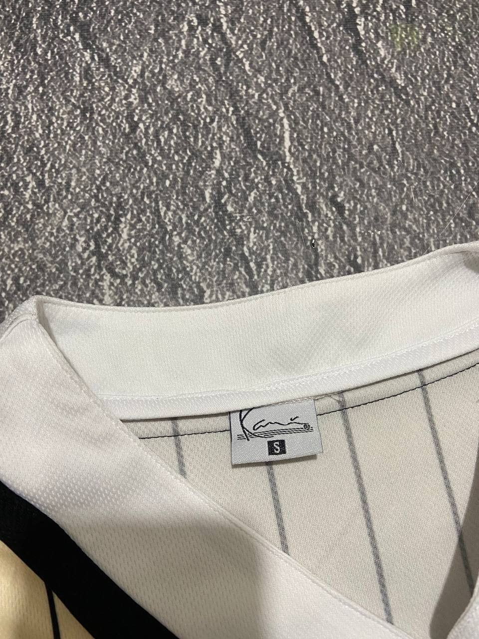 Karl Kani Karl Kani Pinstripe print Baseball shirt Size US S / EU 44-46 / 1 - 4 Thumbnail