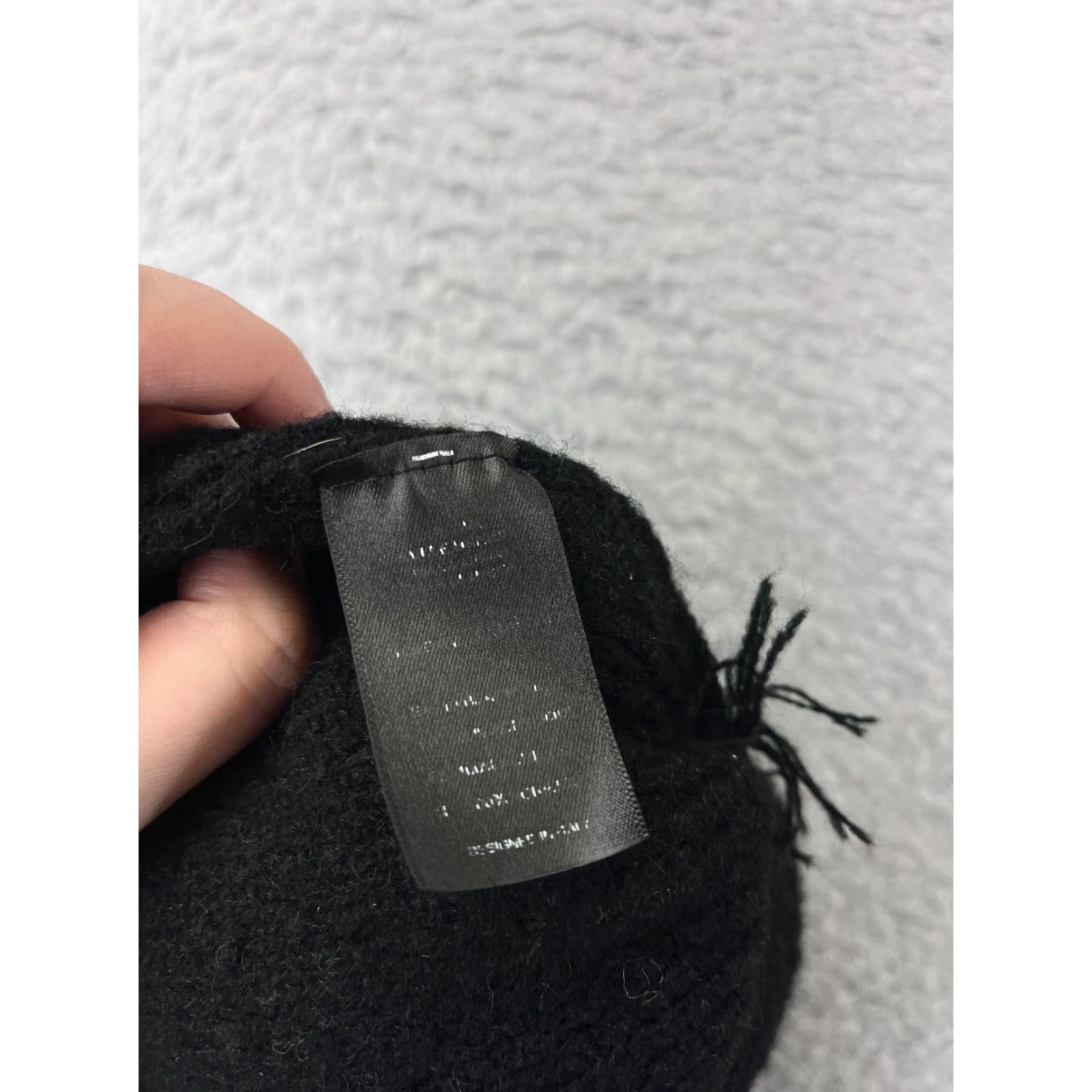 Vintage Unbranded Beanie Hat Knit One Size Black Lightweight Ski Mens Winter Casual Size ONE SIZE - 5 Thumbnail