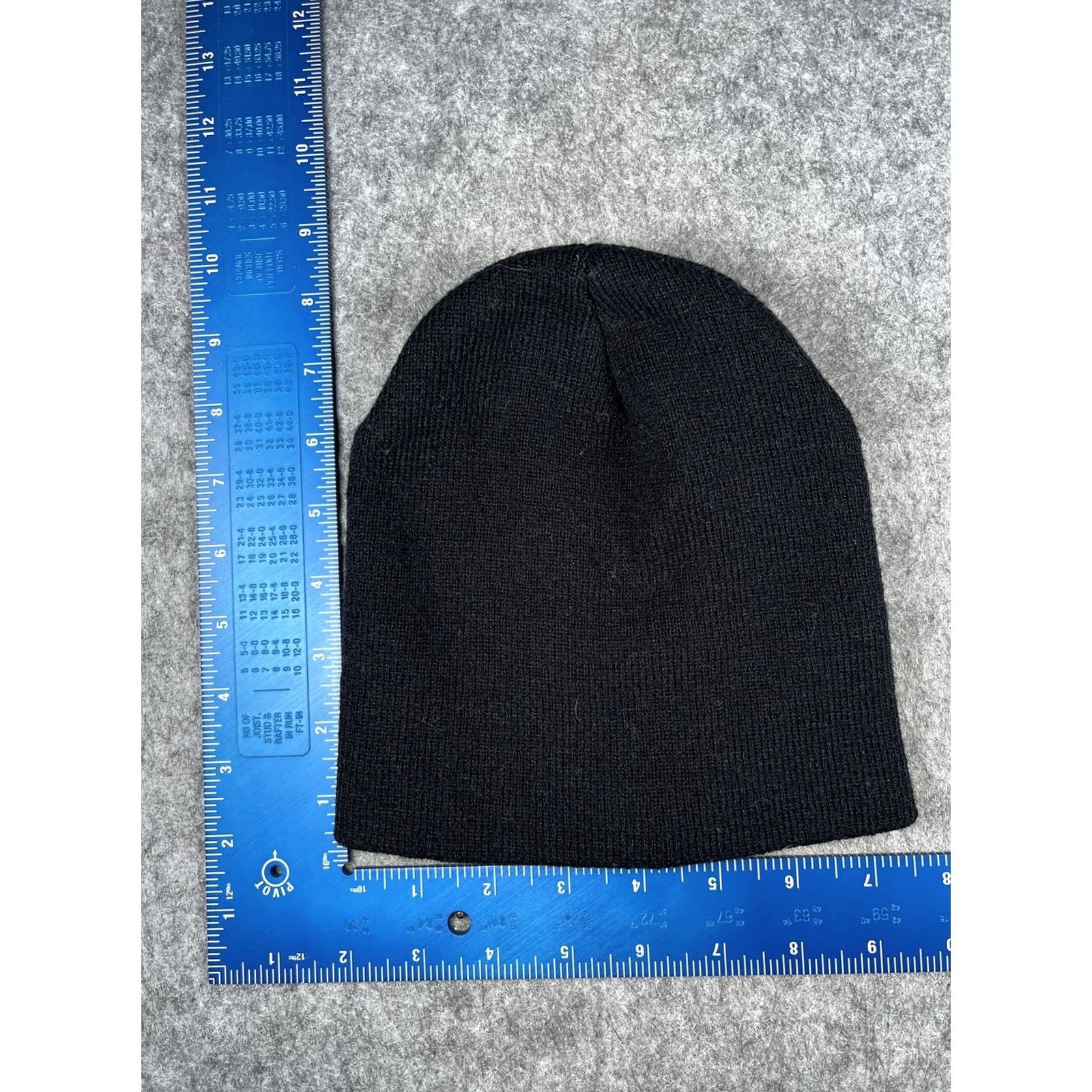Vintage Yupoong Beanie Mens One Size Black Knit Murray Soccer Logo Winter Sports Hat Size ONE SIZE - 4 Thumbnail