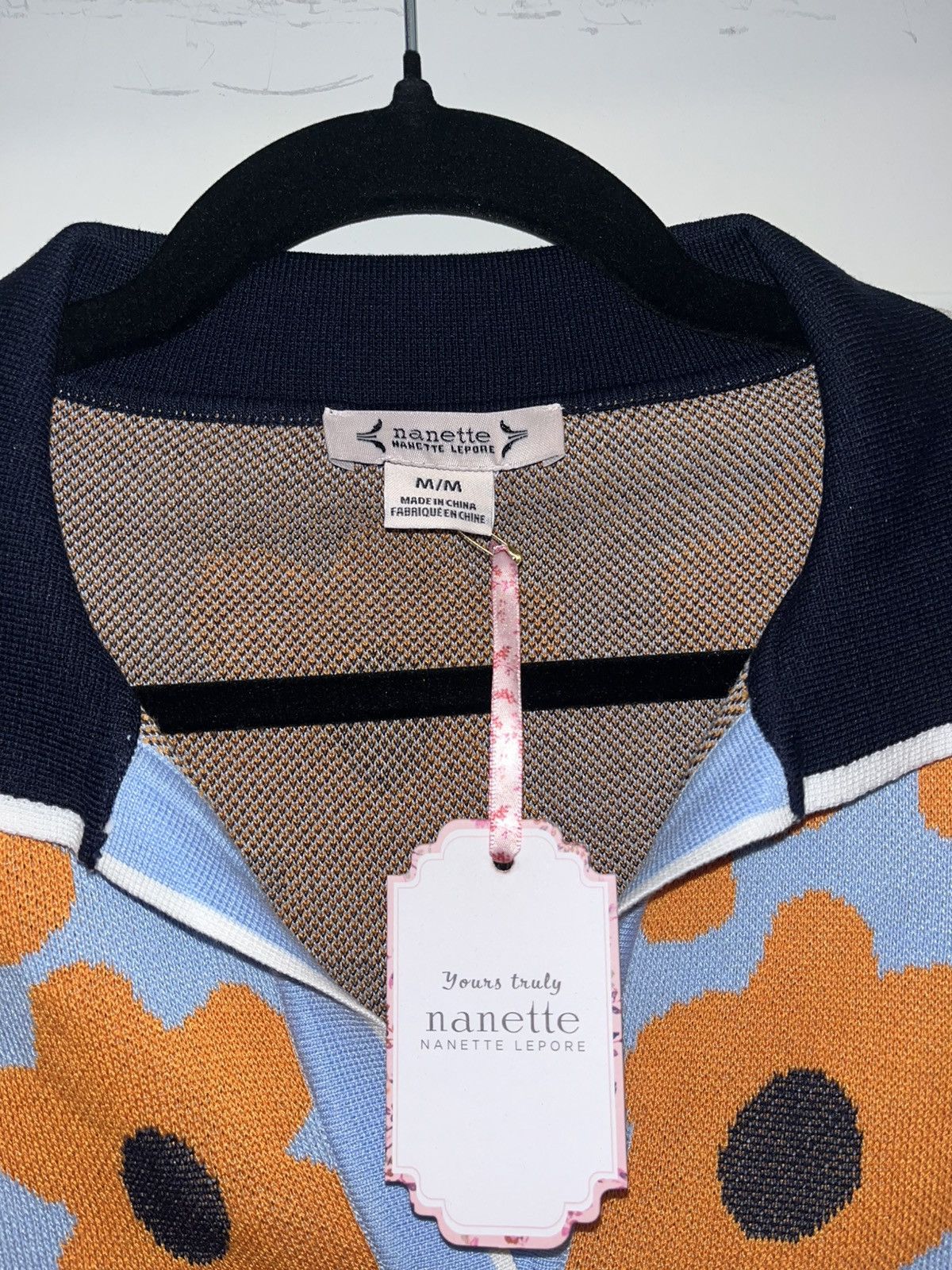 Nanette Lepore Nanette Lepore Polo Shirt Size L / US 10 / IT 46 - 4 Thumbnail