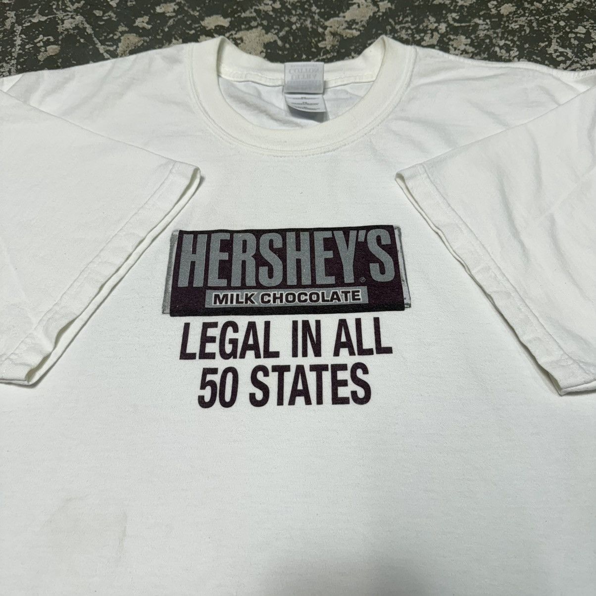 Vintage Vintage Hershey’s Milk Chocolate Legal In All 50 States Fun Size US XL / EU 56 / 4 - 3 Thumbnail