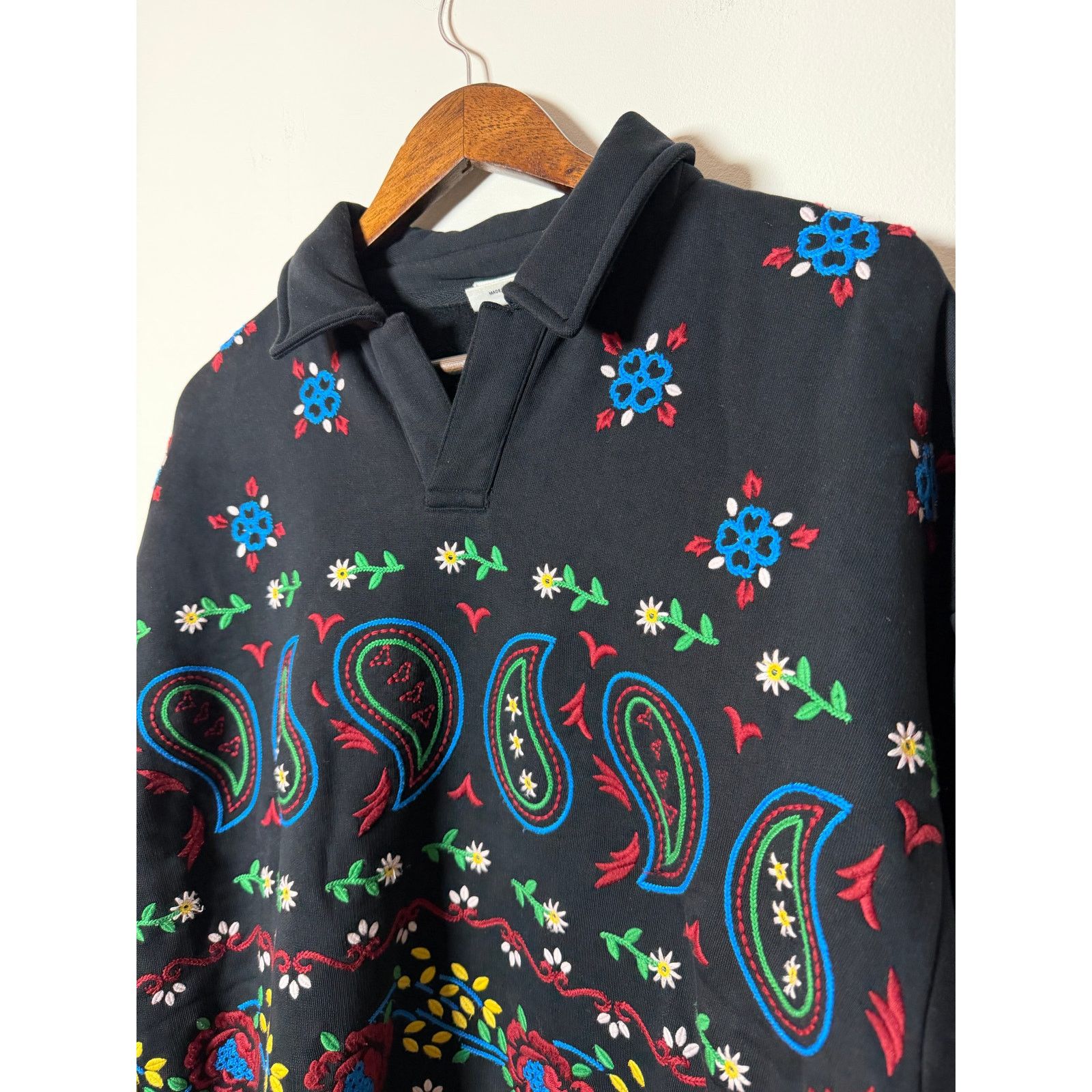 Kith Kith bandana paisley floral nelson collared pullover Size US L / EU 52-54 / 3 - 2 Thumbnail