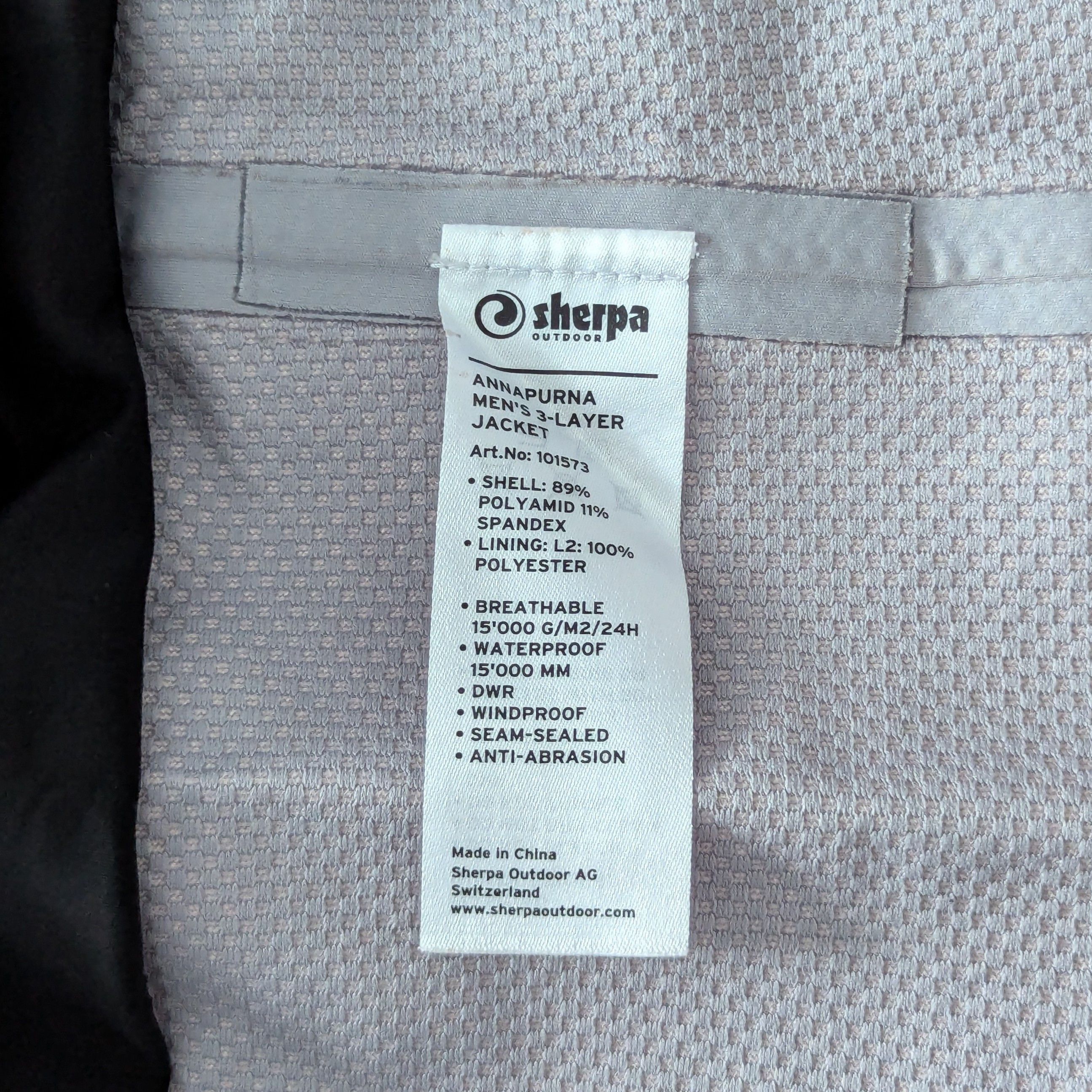 Other Sherpa Annapurna 3-Layer S-Tecwear Shell Jacket Outdoor Size US S / EU 44-46 / 1 - 15 Thumbnail