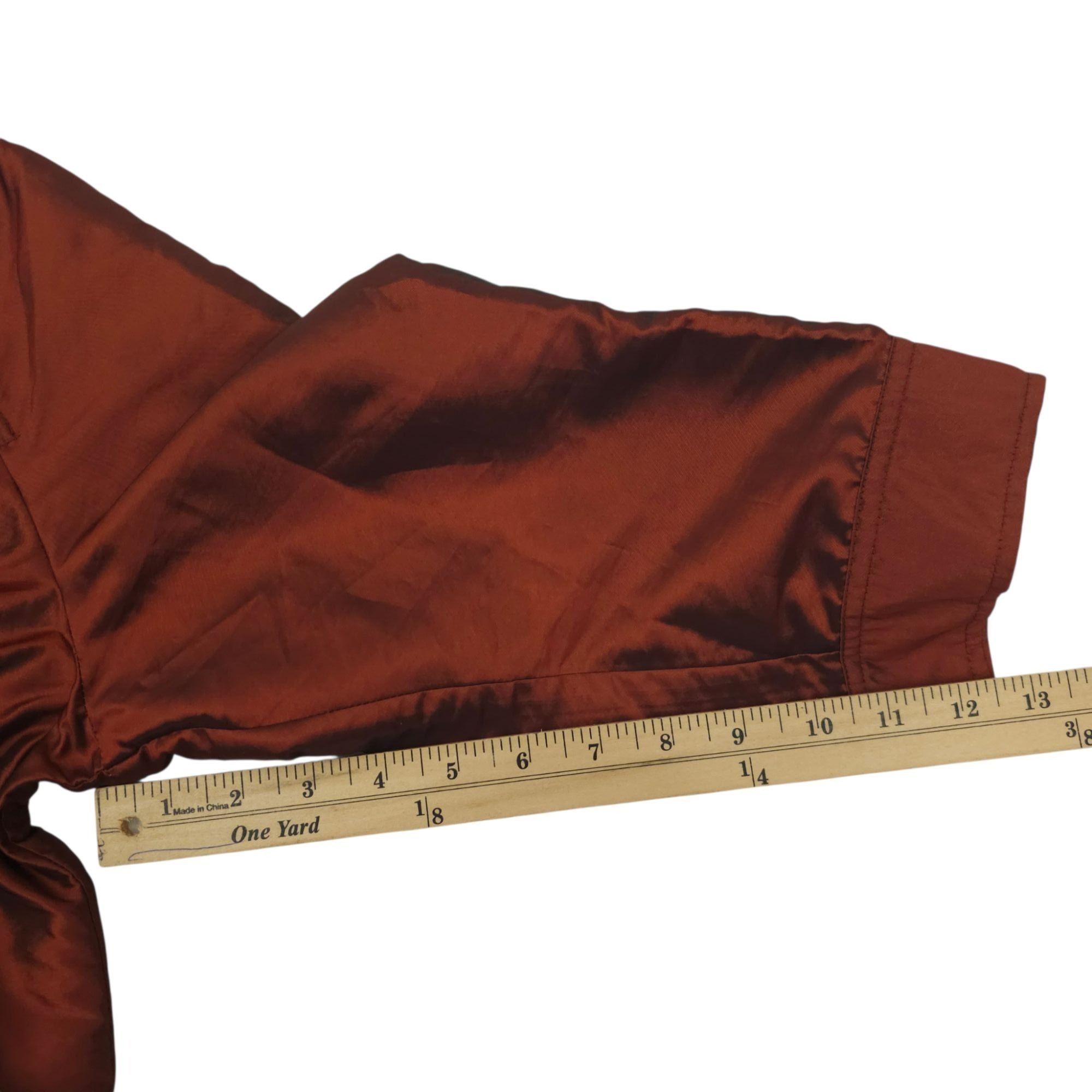 Chicos Chicos Short Trench Coat Jacket L/12 Tie Belt Bronze Copper Size L / US 10 / IT 46 - 6 Thumbnail
