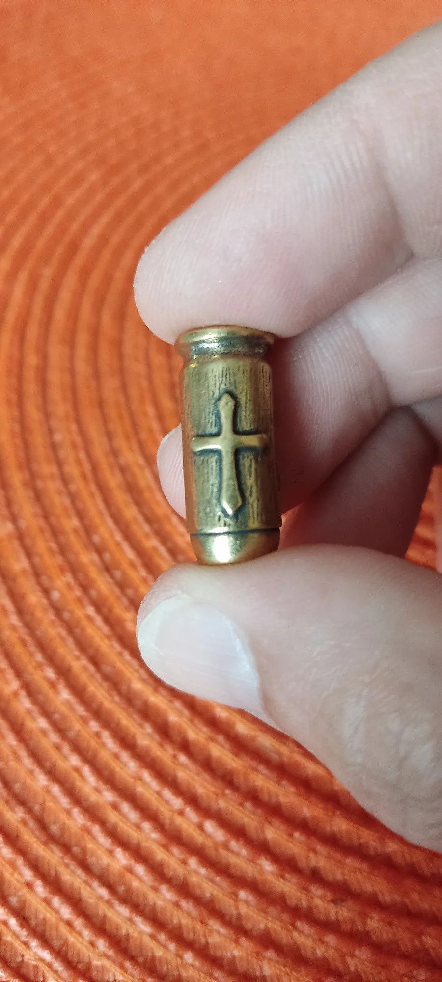 Handmade 3Pcs Skull Cross Bullet Knife Beads Paracord Bead Zipper Size ONE SIZE - 2 Thumbnail