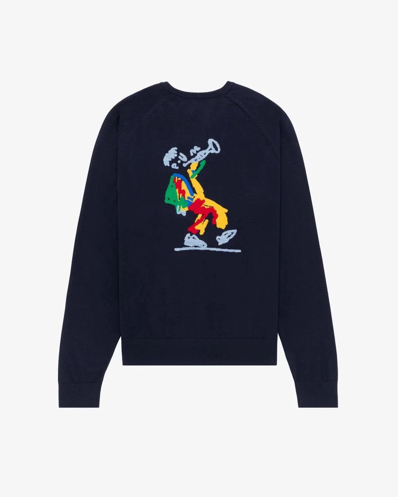 Aime Leon Dore Aime leon doreEmbroidered knitted sweater Size US M / EU 48-50 / 2 - 2 Thumbnail