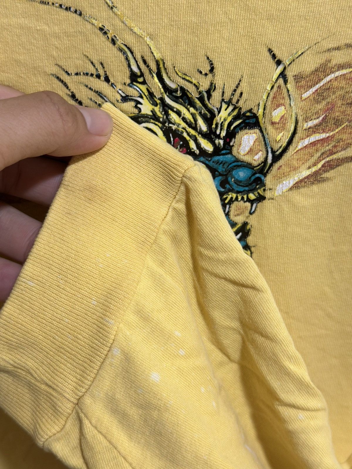 Japanese Brand × Vintage Vintage No Boundaries Dragon Long Sleeves Tee Size US XXL / EU 58 / 5 - 6 Thumbnail