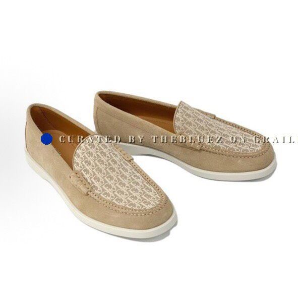 Dior Dior Granville Suede Printed Loafers Size US 9.5 / EU 42-43 - 1 Thumbnail