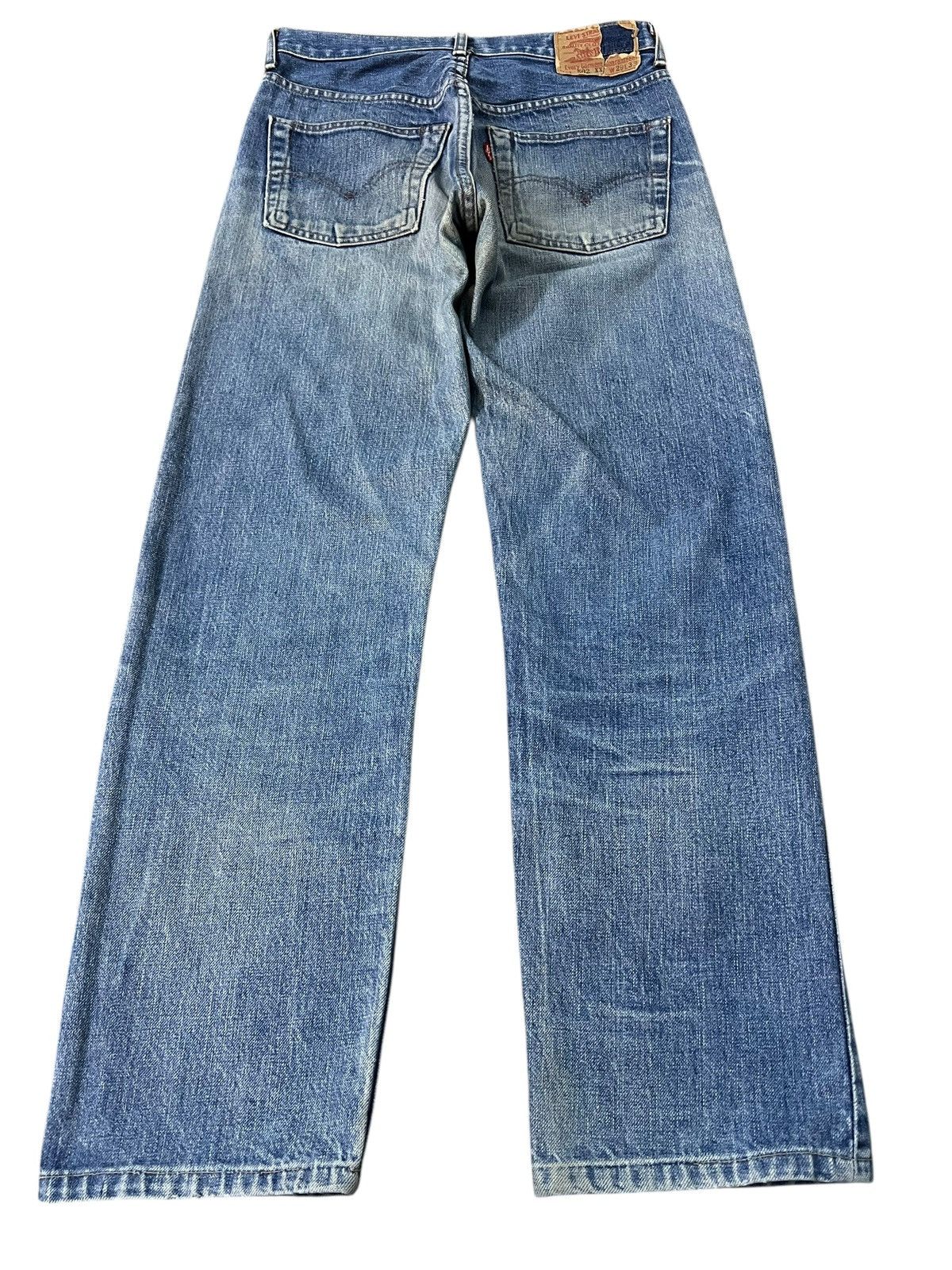 Levi's Vintage Levi’s 502xx Selvedge Faded Jean Size US 28 / EU 44 - 2 Thumbnail