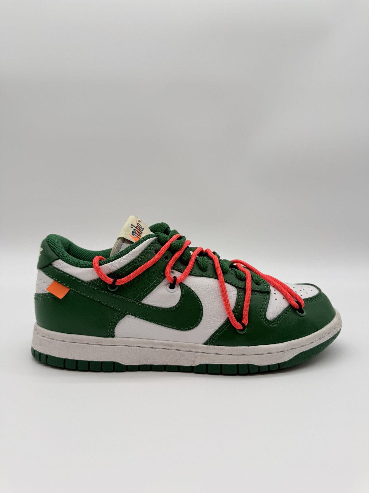Nike × Off-White Nike Off-White Dunk Low Pine Green EU 36,5 Size US 5.5 / IT 35.5 - 1 Thumbnail