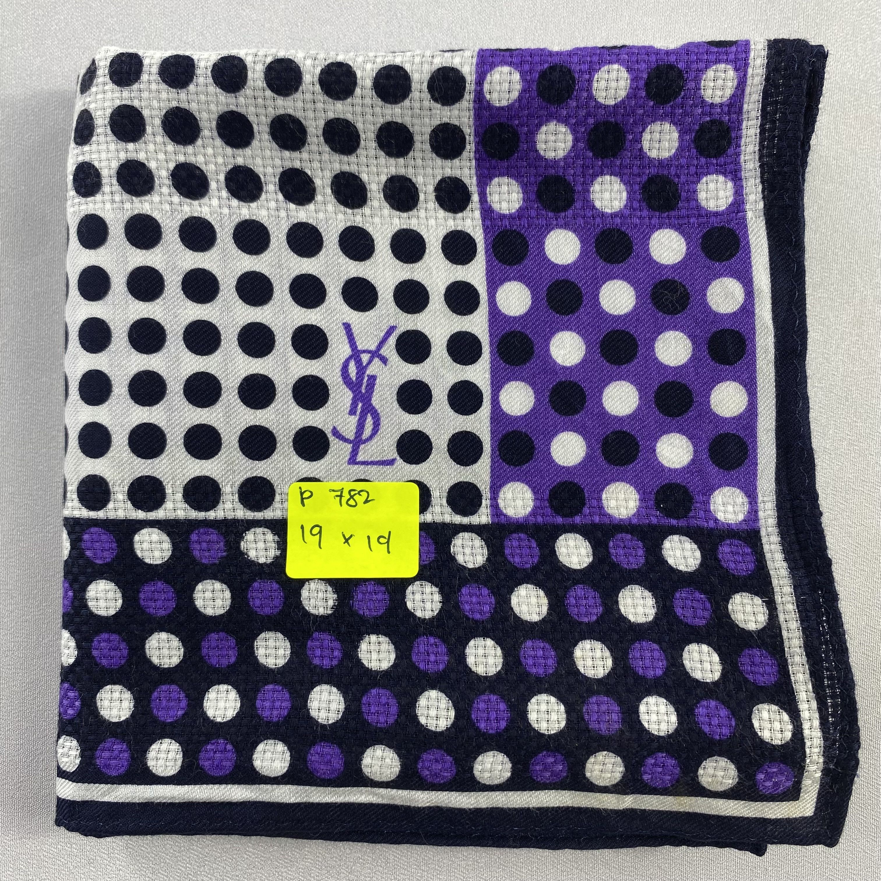 Vintage × Yves Saint Laurent Yves Saint Laurent Neckerchief / Handkerchief-P782 Size ONE SIZE - 5 Thumbnail