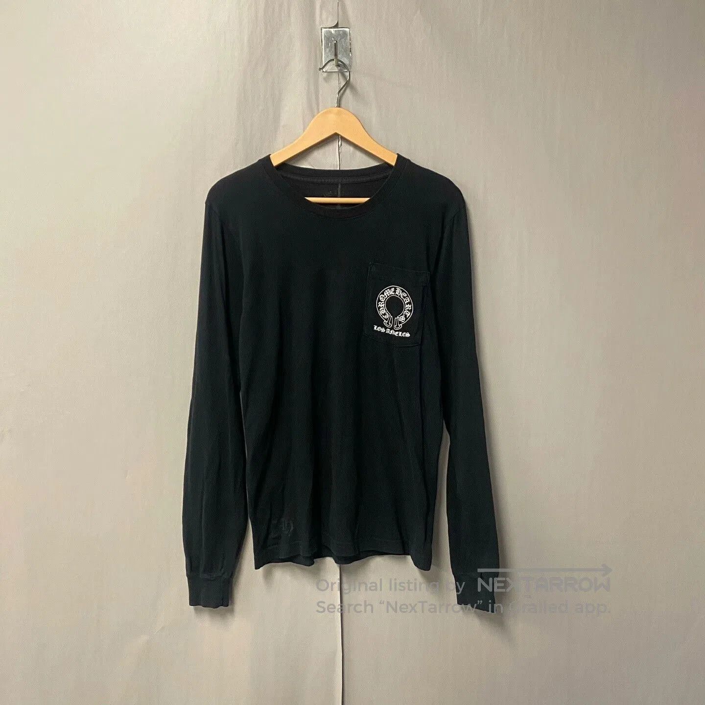 Chrome Hearts Chrome Hearts Horseshoe Baseball Longsleeve | Grailed