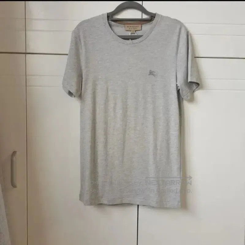 Burberry Burberry Gray Cotton Short Sleeve T-Shirt. Size US XS / EU 42 / 0 - 1 Thumbnail