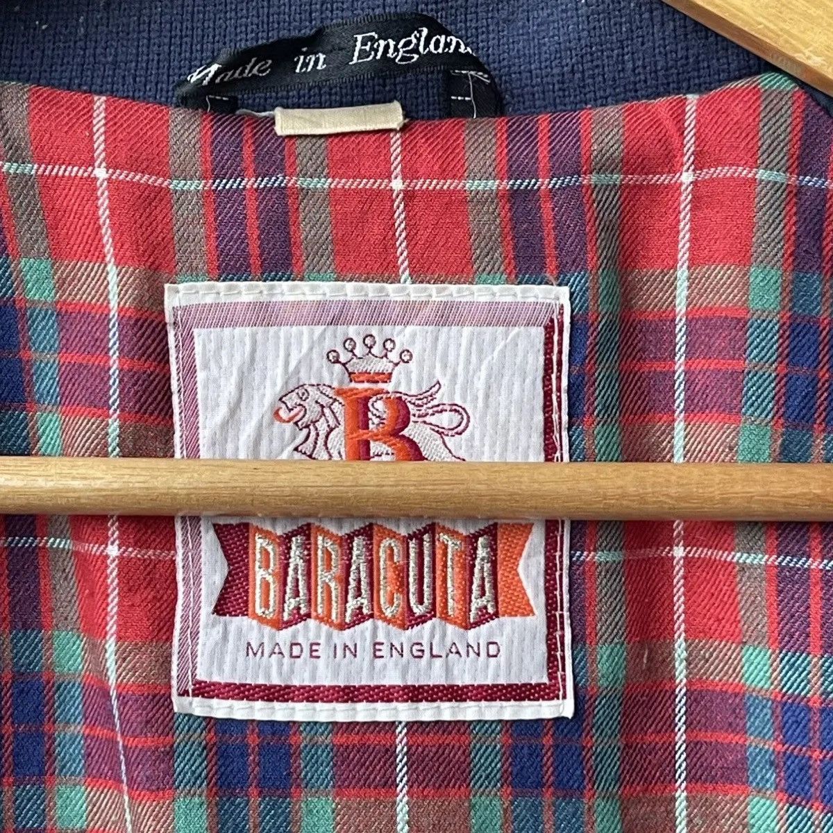 Baracuta Vintage Baracuta G9 Classic Jacket Navy Blue - Fraser Tartan Size US M / EU 48-50 / 2 - 10 Thumbnail
