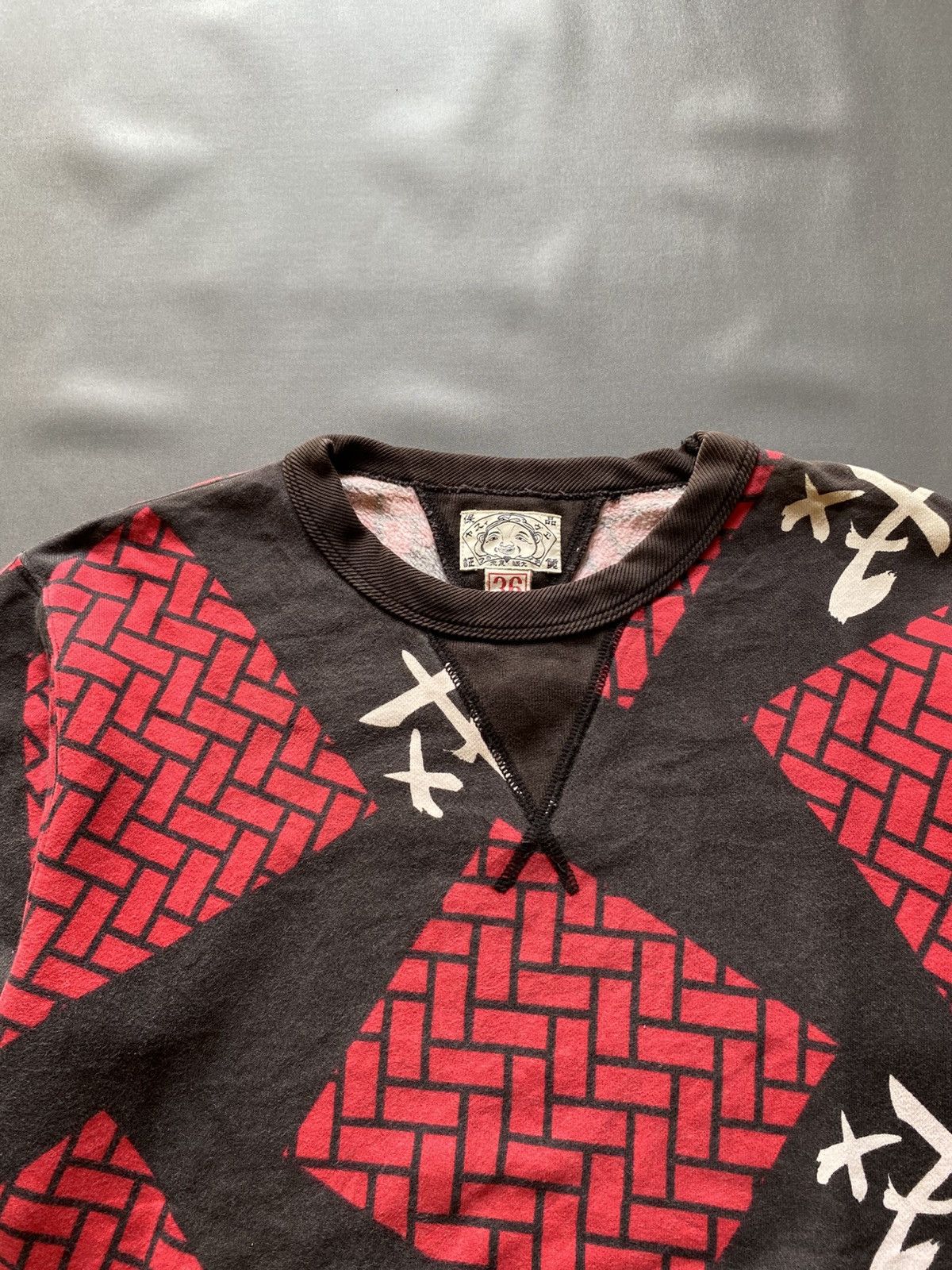 Evisu RARE Archive Vintage Evisu Double V Sweatshirt Size US M / EU 48-50 / 2 - 3 Thumbnail