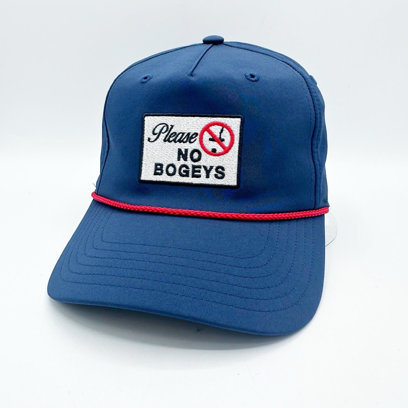 Adidas 'Please No Bogeys' Patch adidas Golf Hat SnapBack Cap Blue | Grailed